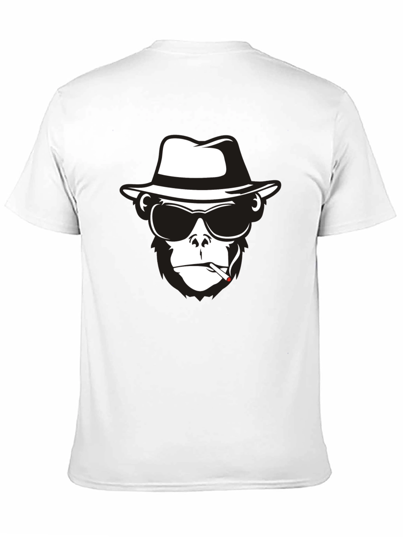 Cool Monkey Graphic Tee - Black T-Shirt