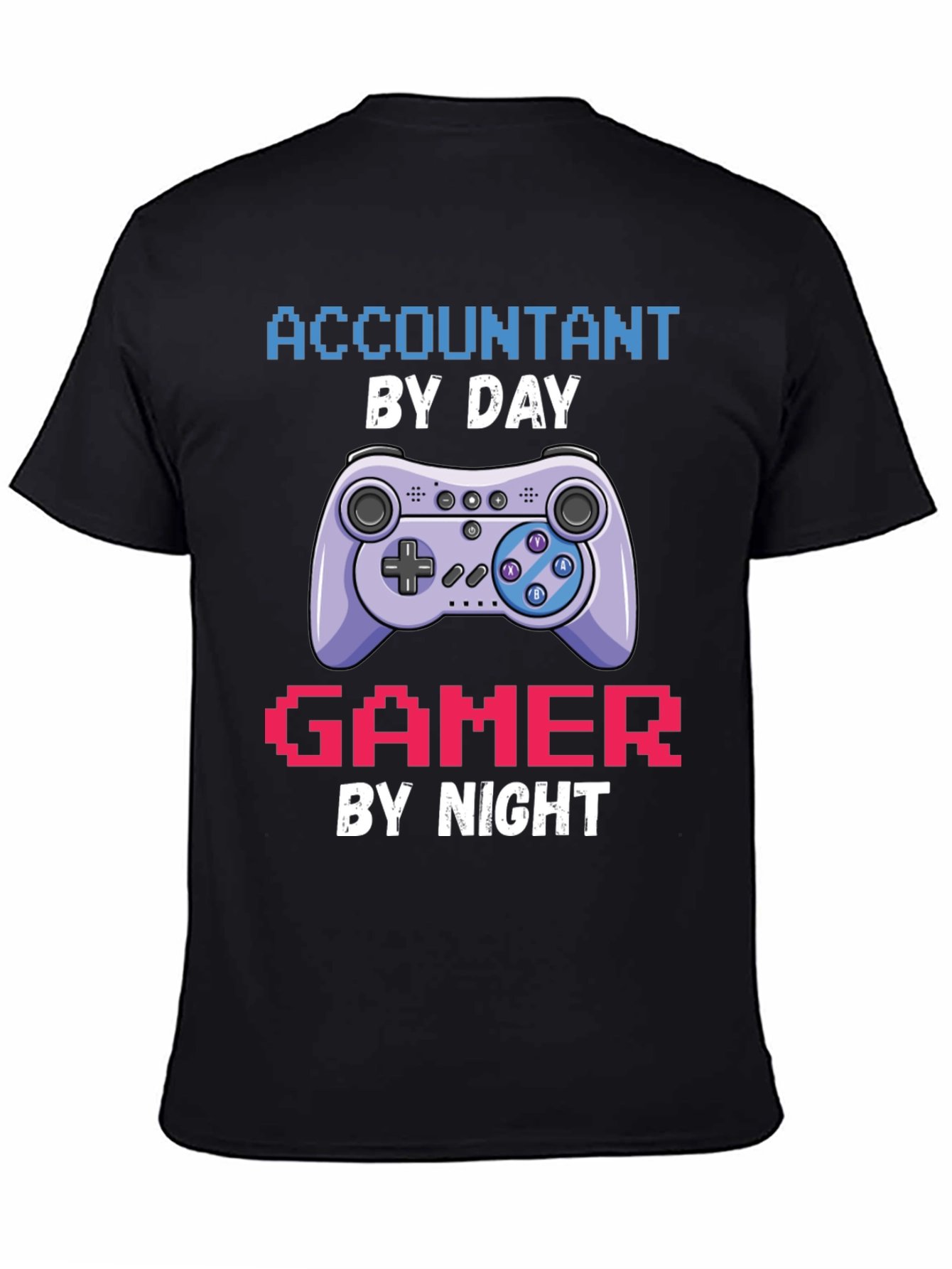 Accountant by Day Gamer by Night T-Shirt