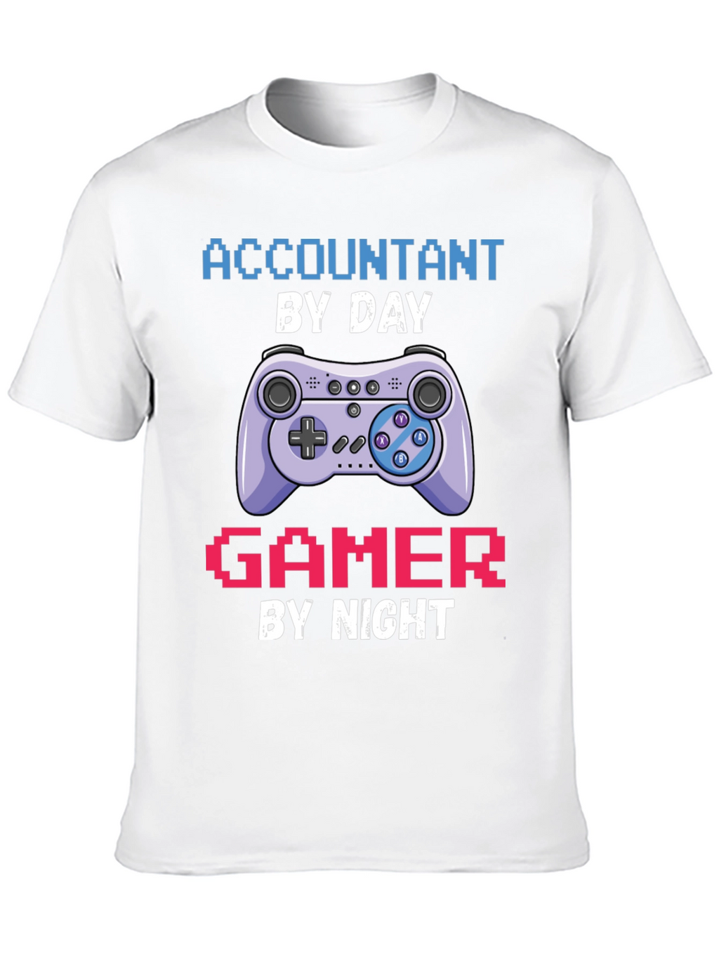 Accountant by Day Gamer by Night T-Shirt