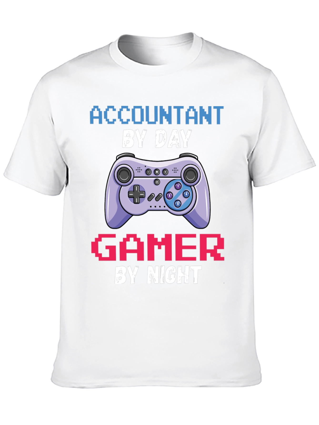 Accountant by Day Gamer by Night T-Shirt