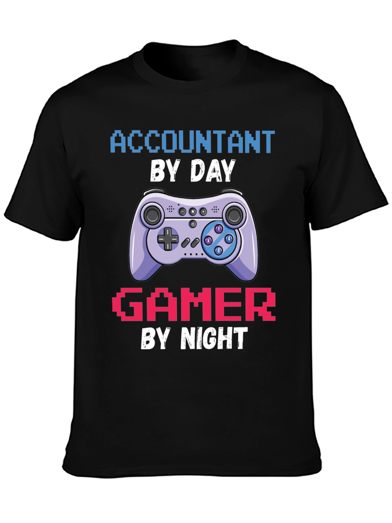 Accountant by Day Gamer by Night T-Shirt