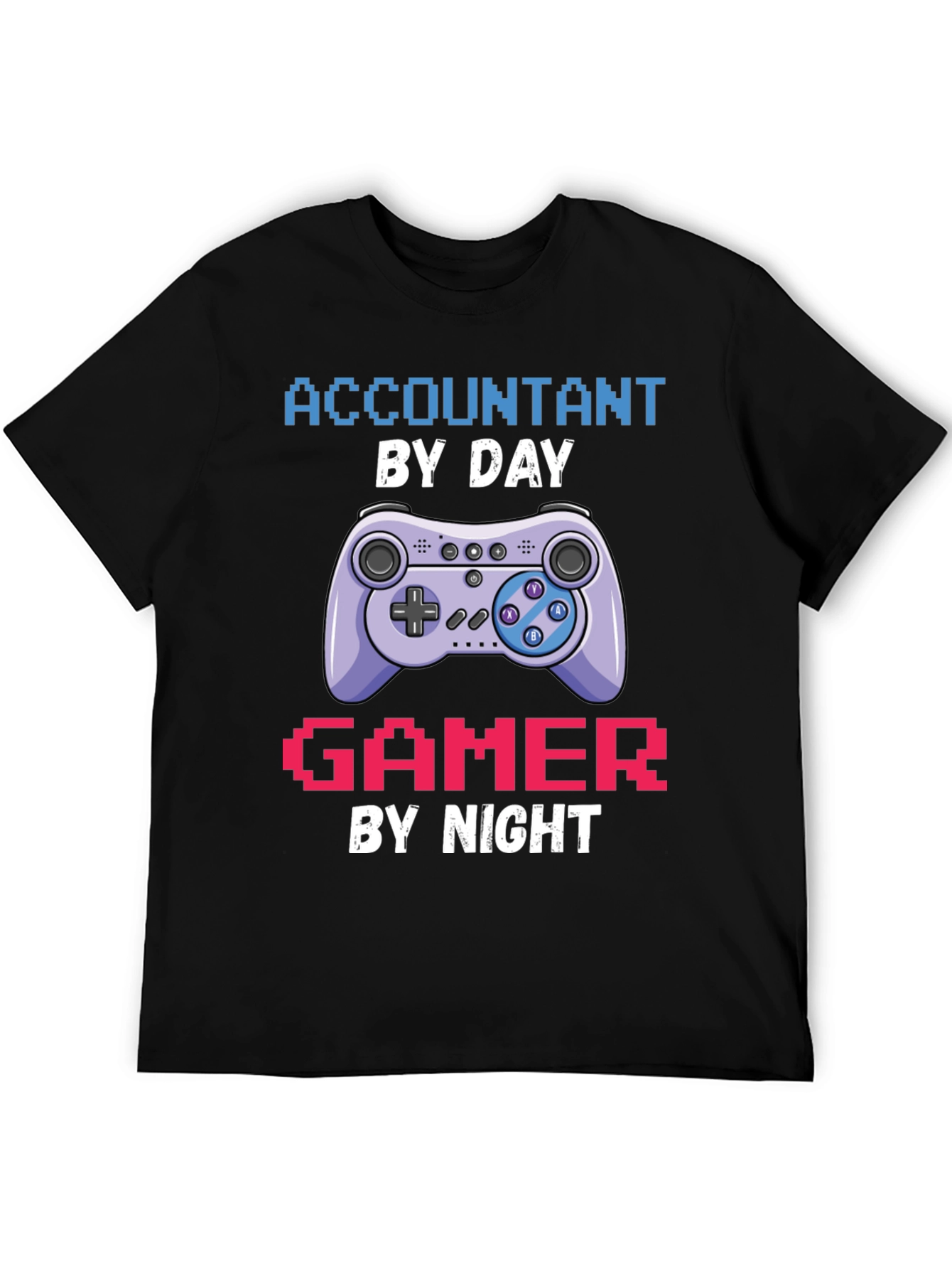 Accountant by Day Gamer by Night T-Shirt