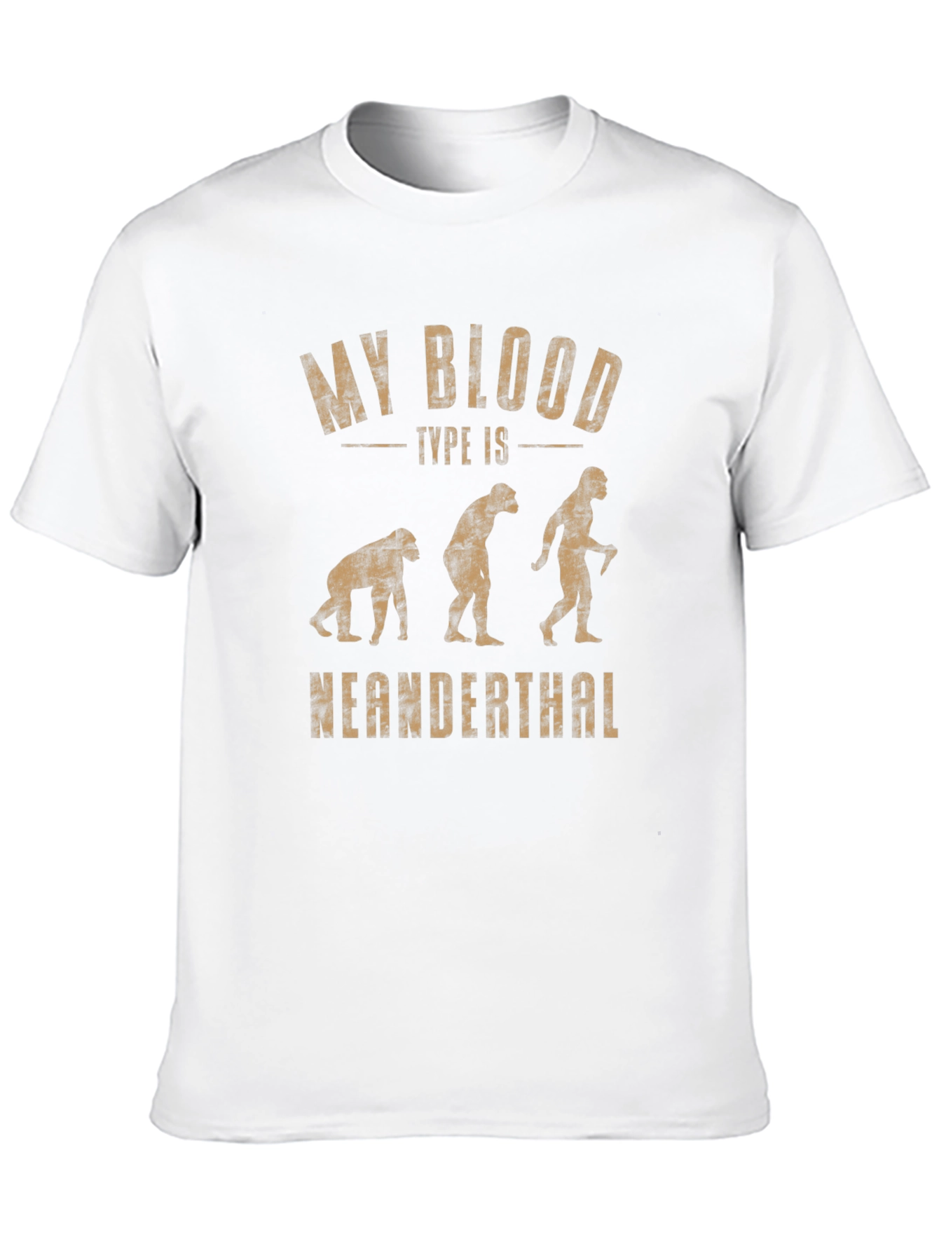 My Blood Type Is Neanderthal Graphic T-Shirt