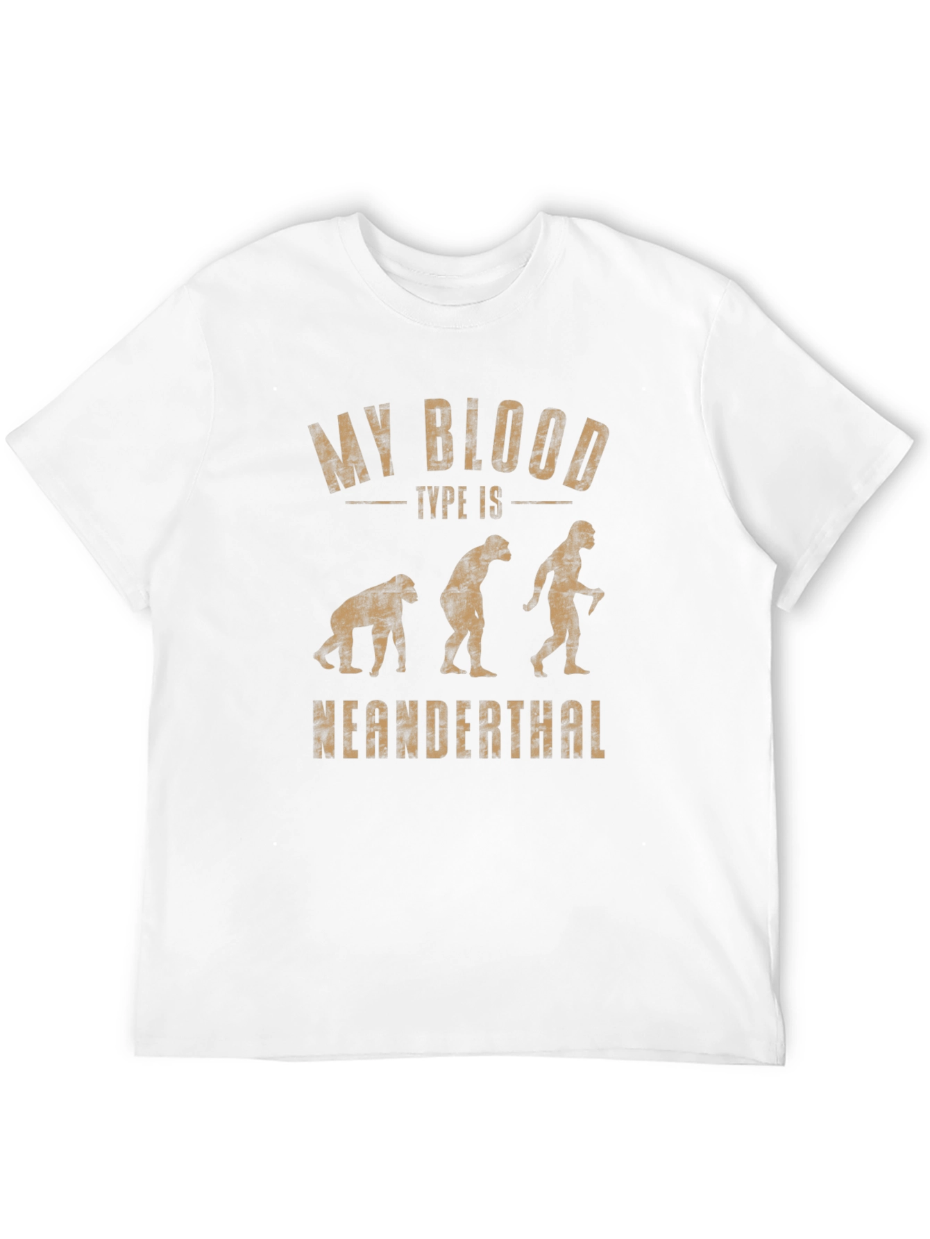 My Blood Type Is Neanderthal Graphic T-Shirt