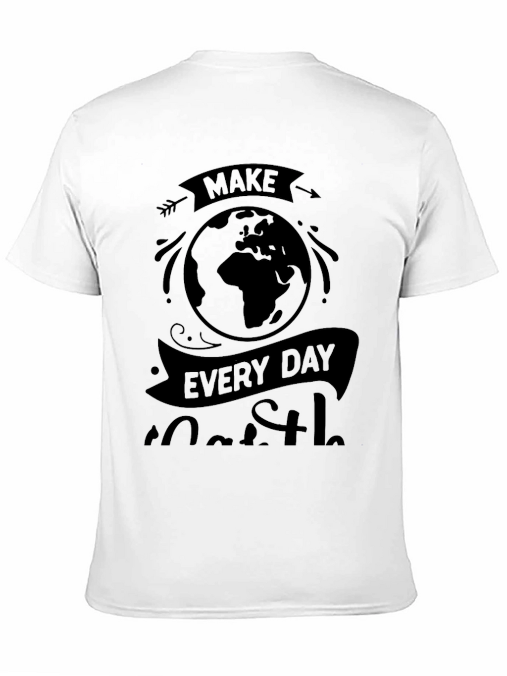 Earth Day Graphic Tee - Black