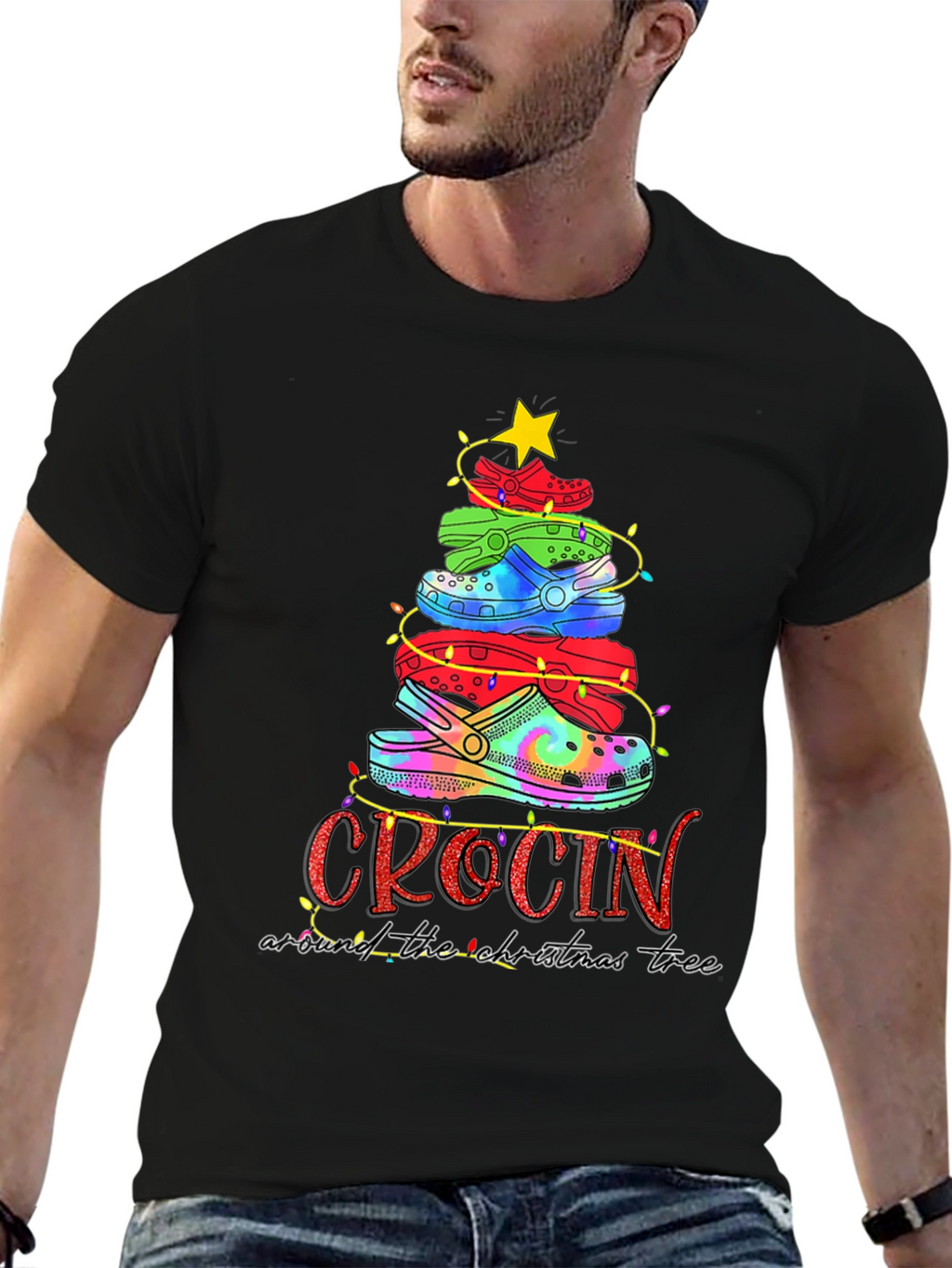Crocin Around the Christmas Tree T-Shirt