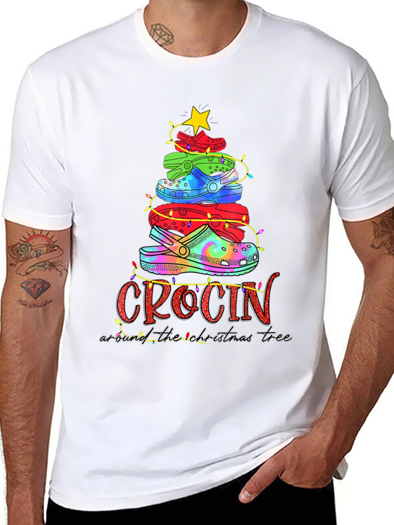 Crocin Around the Christmas Tree T-Shirt
