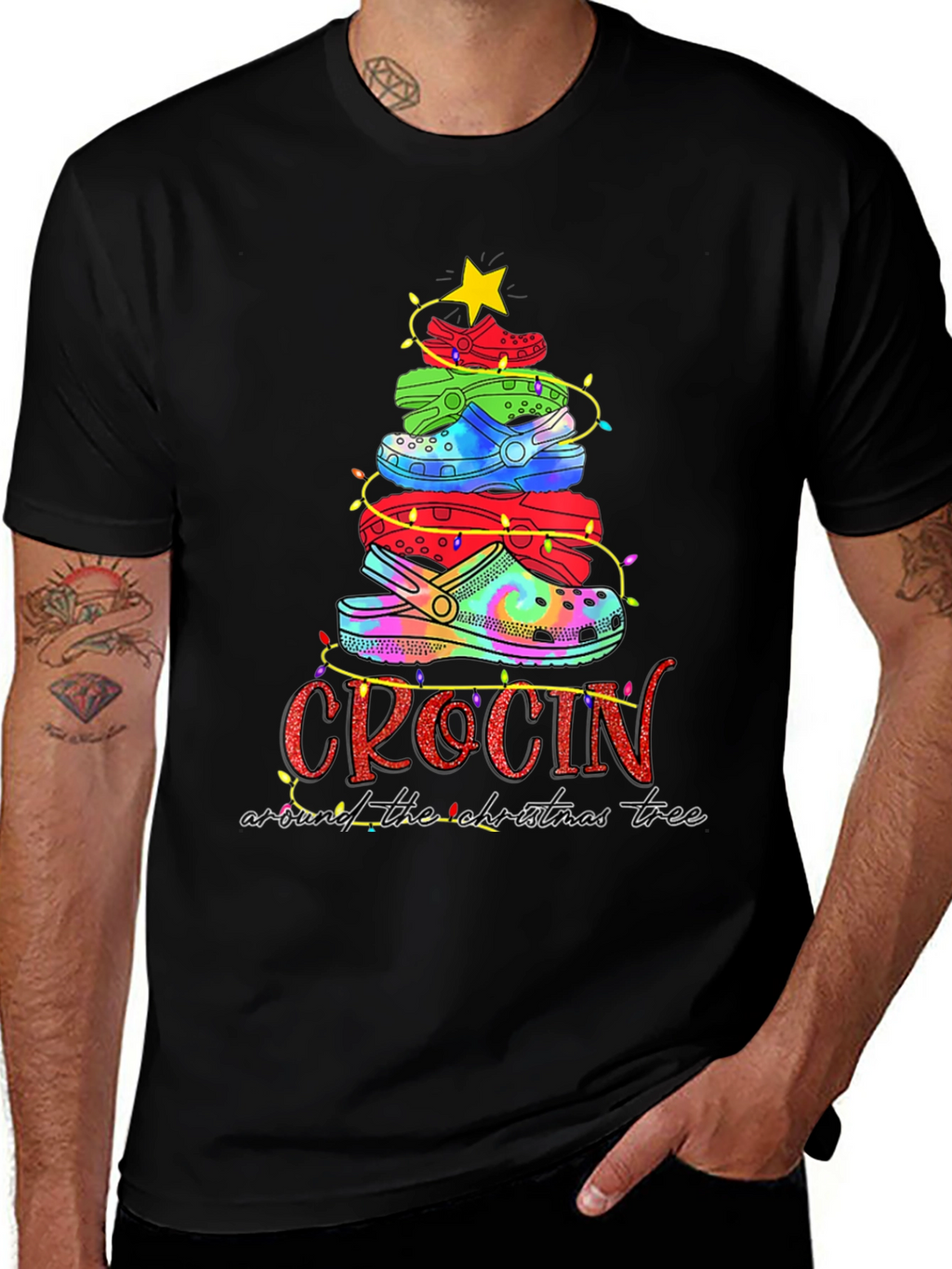 Crocin Around the Christmas Tree T-Shirt