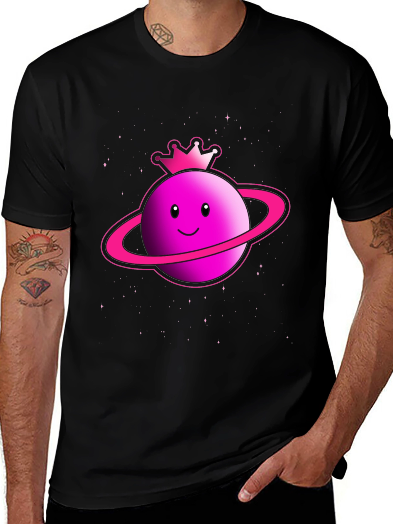 Planet Queen Graphic T-Shirt - Fun Novelty Tee