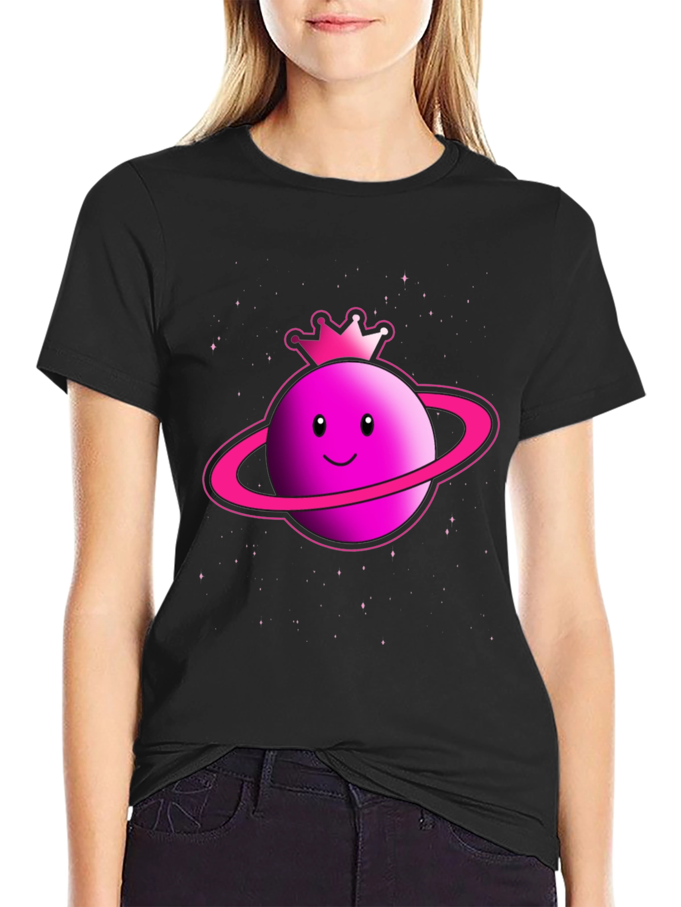 Planet Queen Graphic T-Shirt - Fun Novelty Tee