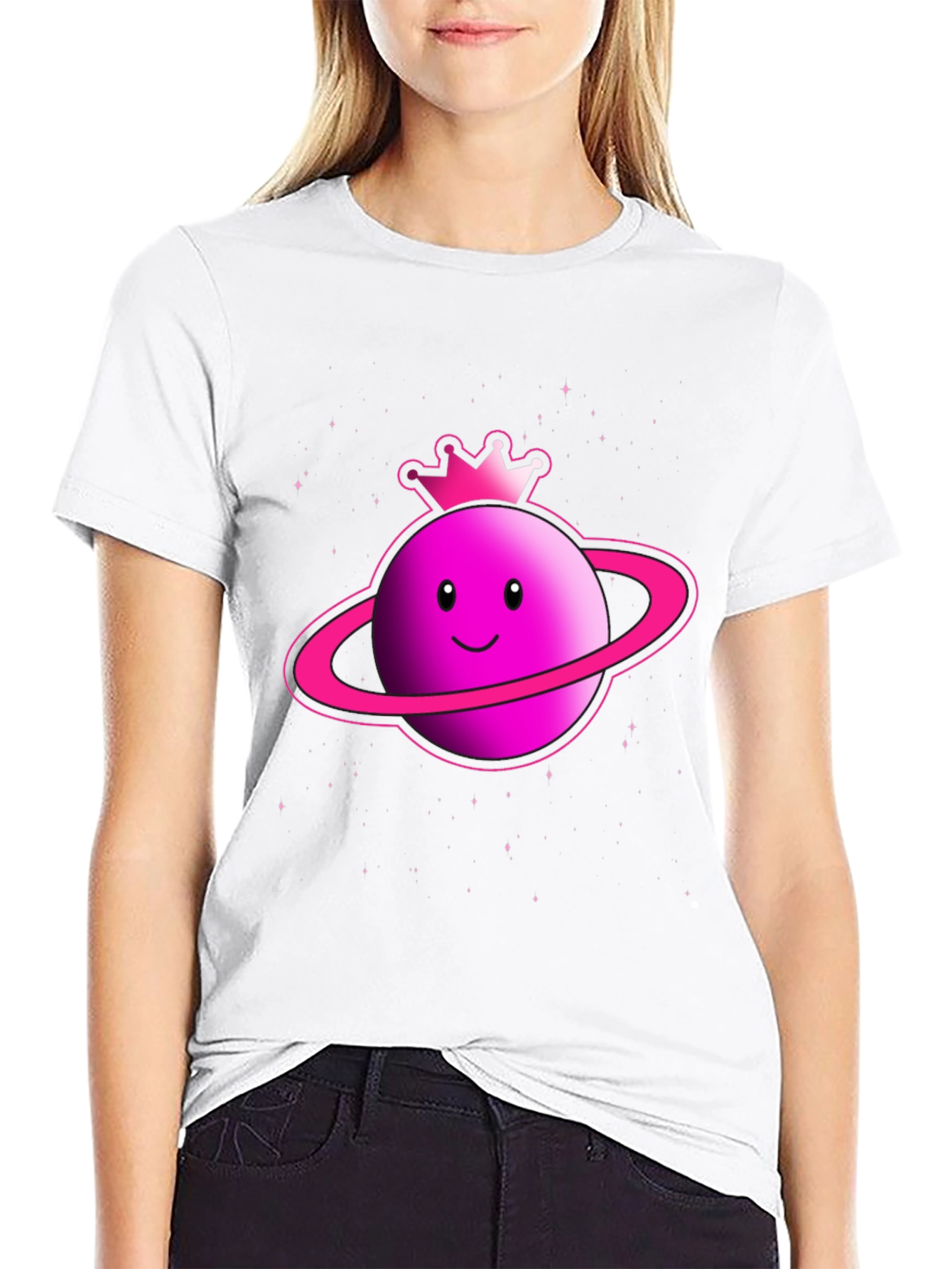 Planet Queen Graphic T-Shirt - Fun Novelty Tee