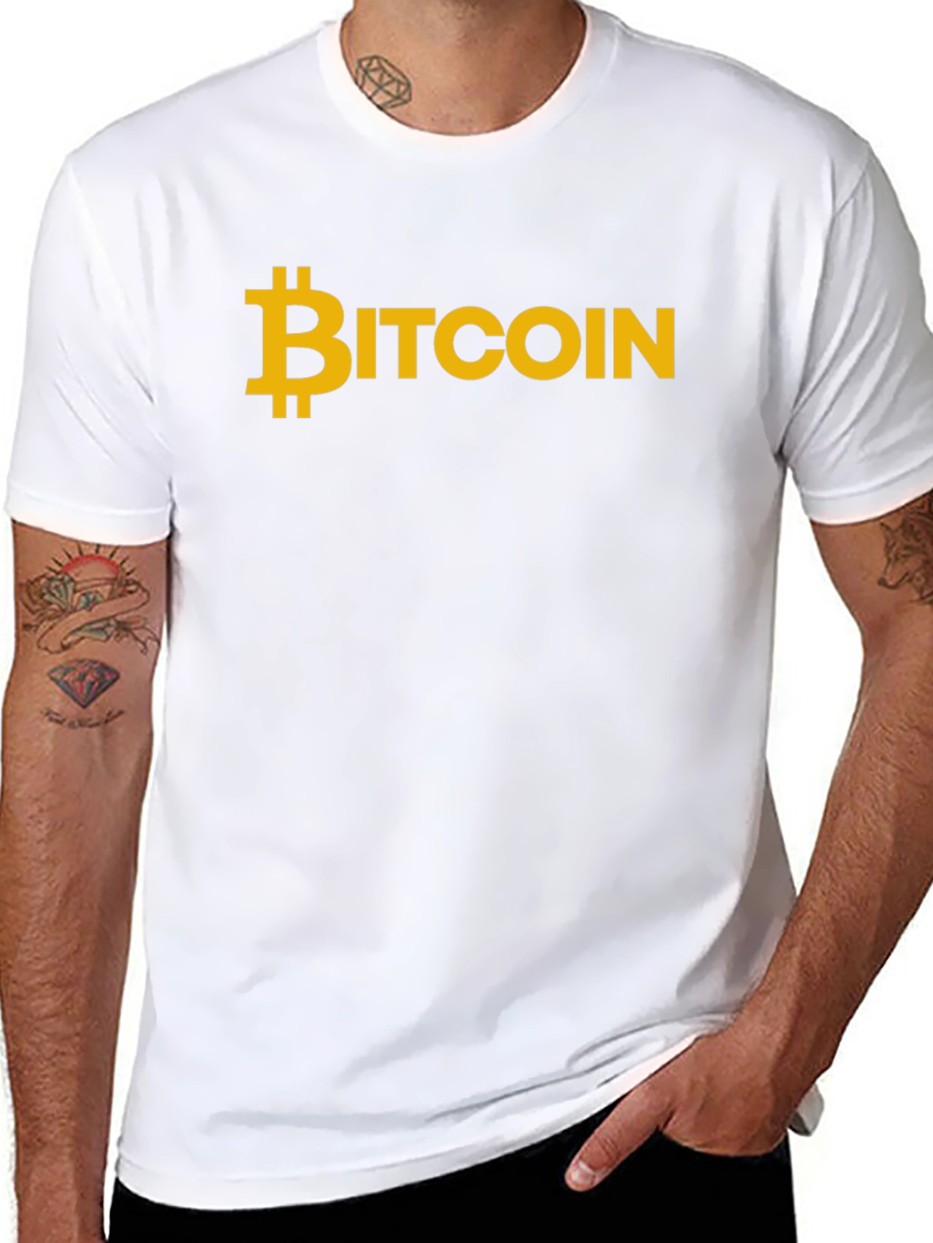 Bitcoin Graphic Tee - Crypto Enthusiast Shirt