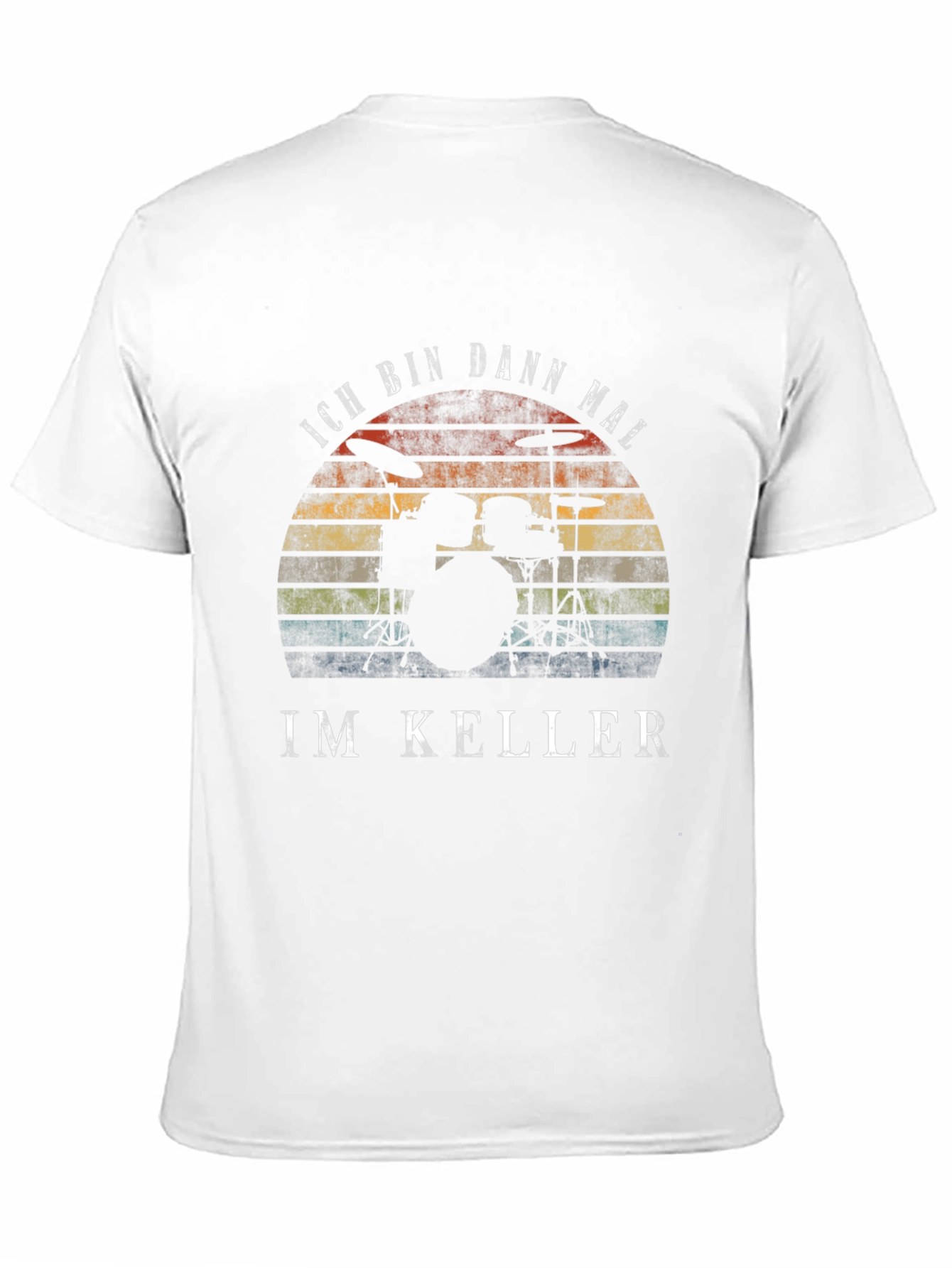 Ich Bin Dann Mal Im Keller Drummer Graphic Tee