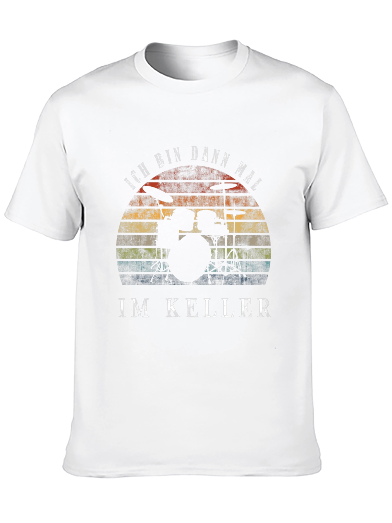 Ich Bin Dann Mal Im Keller Drummer Graphic Tee