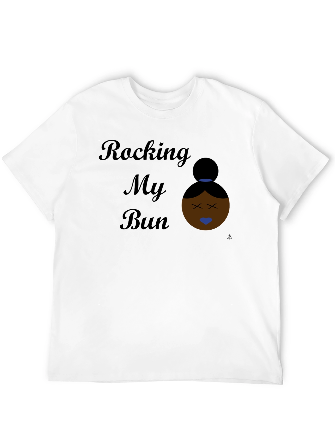 Rocking My Bun Black Graphic Tee
