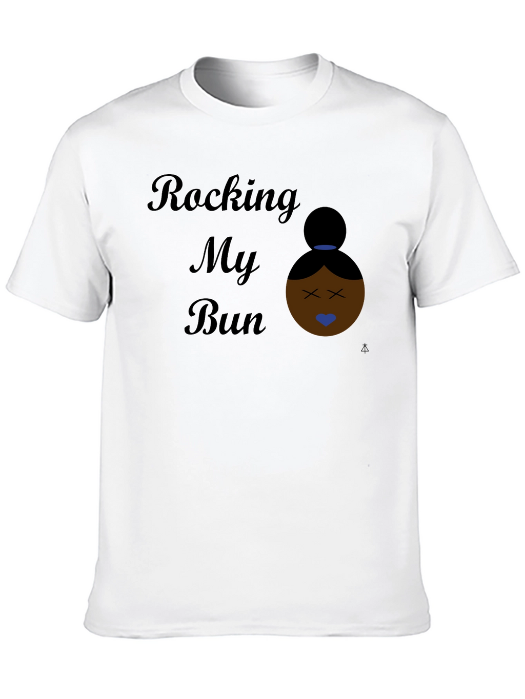 Rocking My Bun Black Graphic Tee