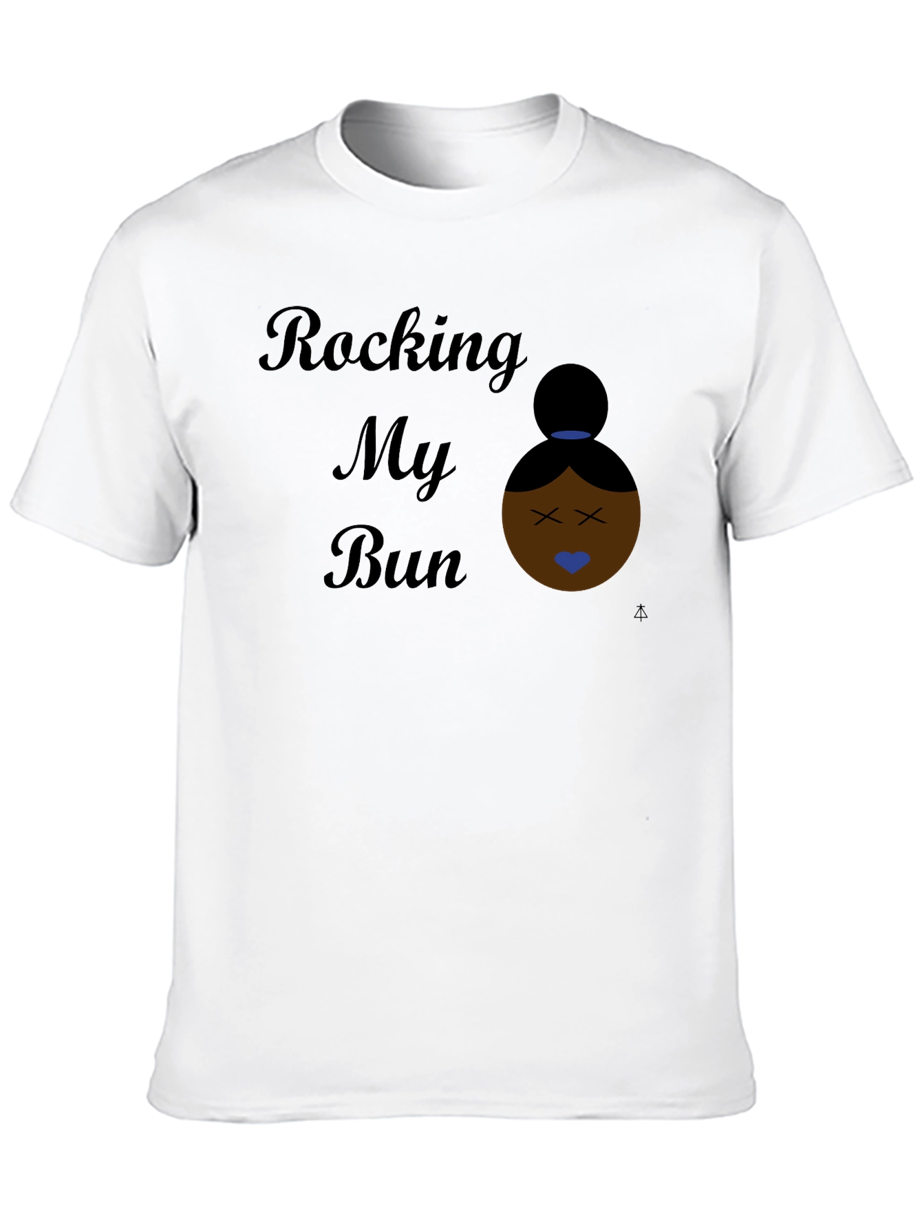 Rocking My Bun Black Graphic Tee