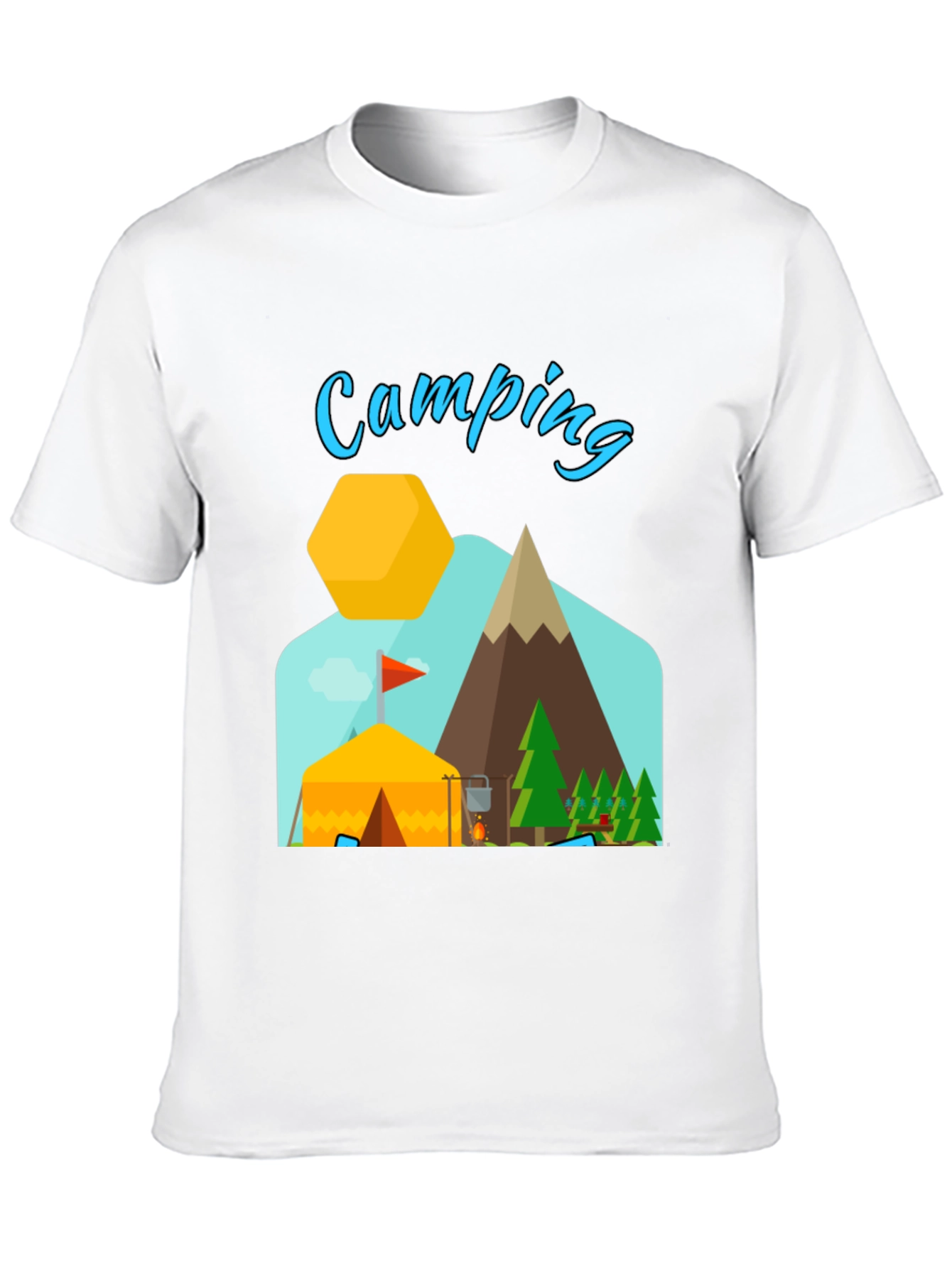 Camping Adventure Graphic T-Shirt