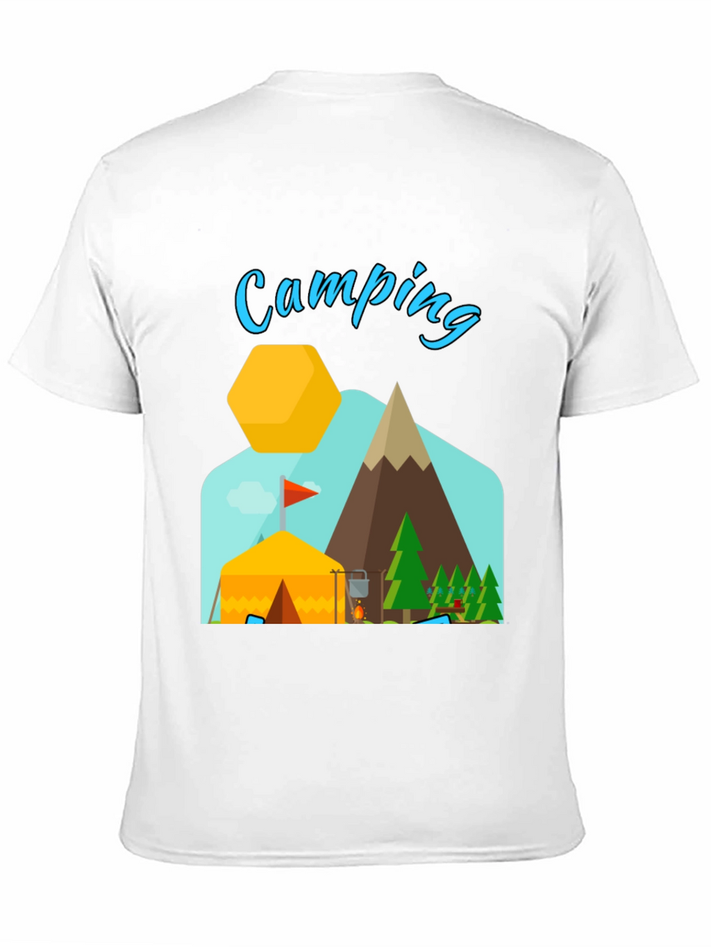 Camping Adventure Graphic T-Shirt