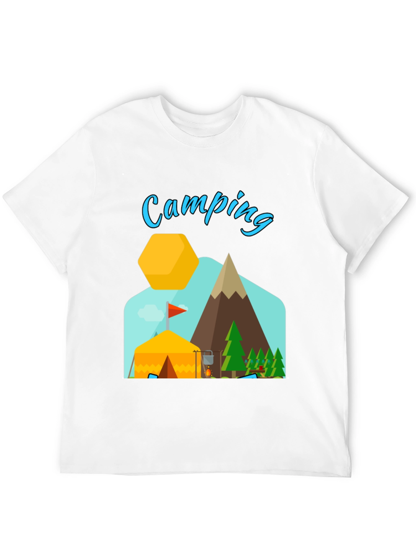 Camping Adventure Graphic T-Shirt