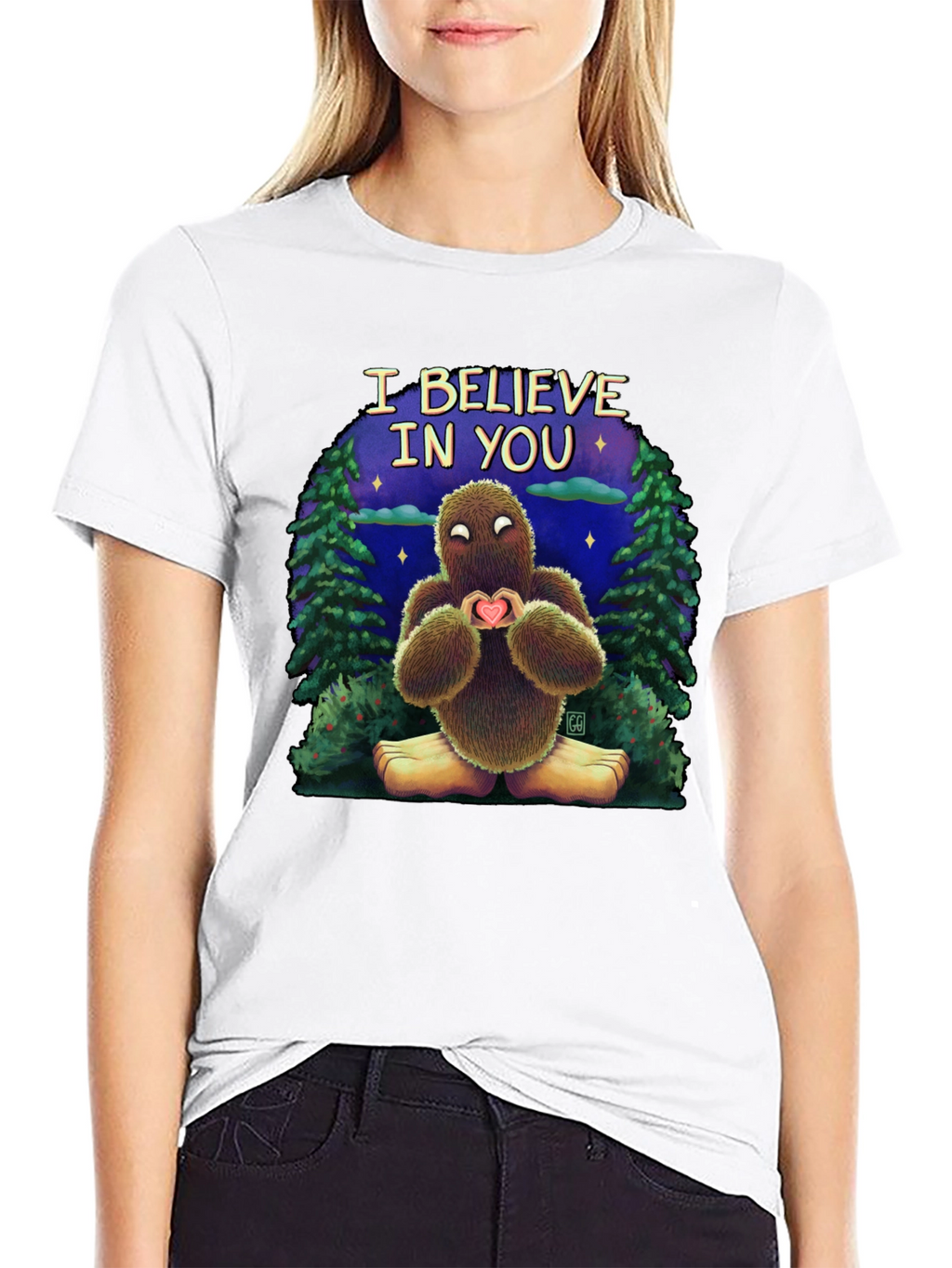 Believe In You Bigfoot T-Shirt