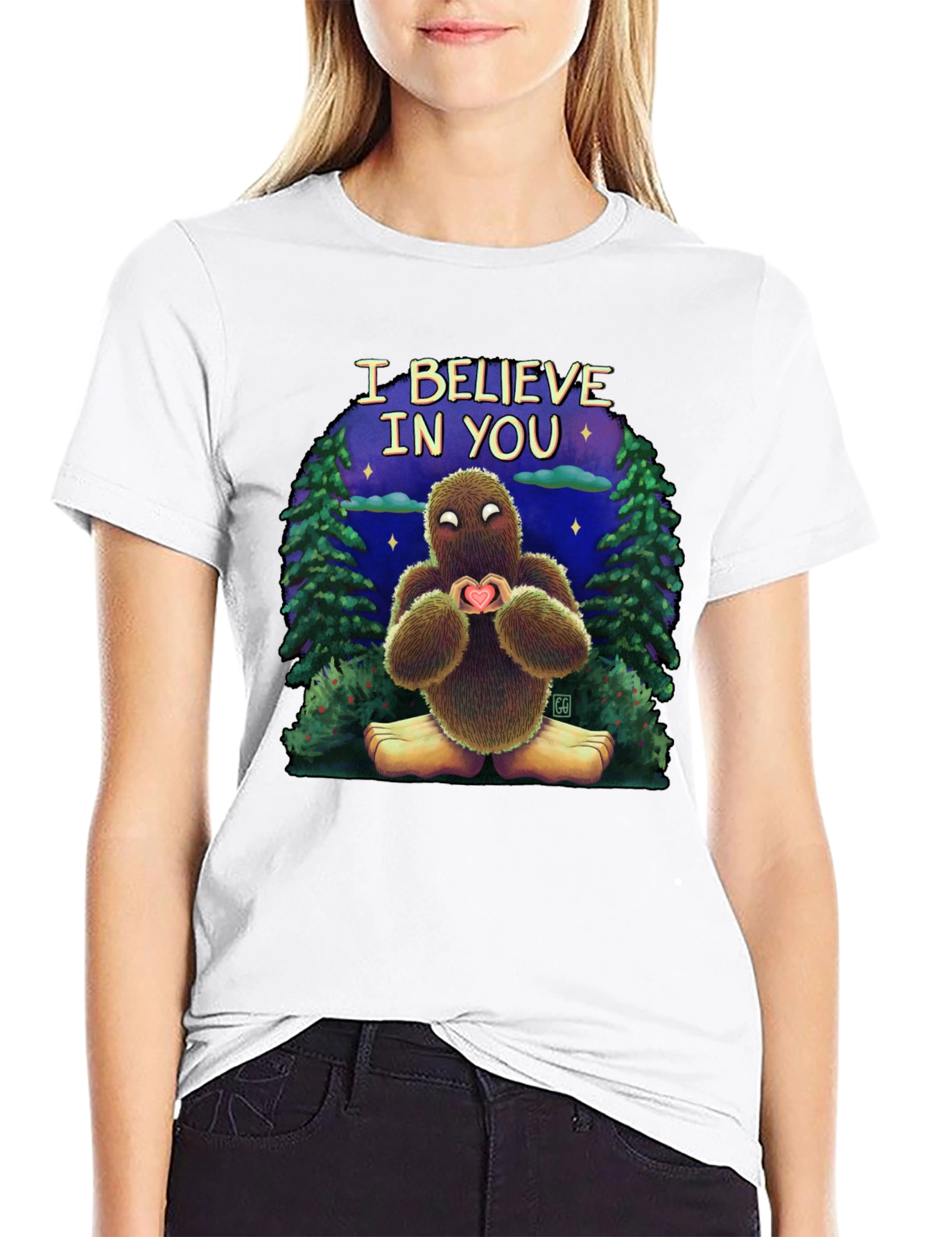 Believe In You Bigfoot T-Shirt