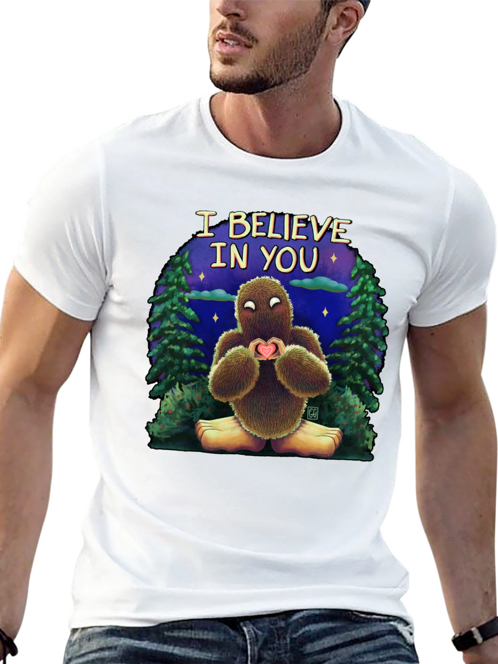 Believe In You Bigfoot T-Shirt