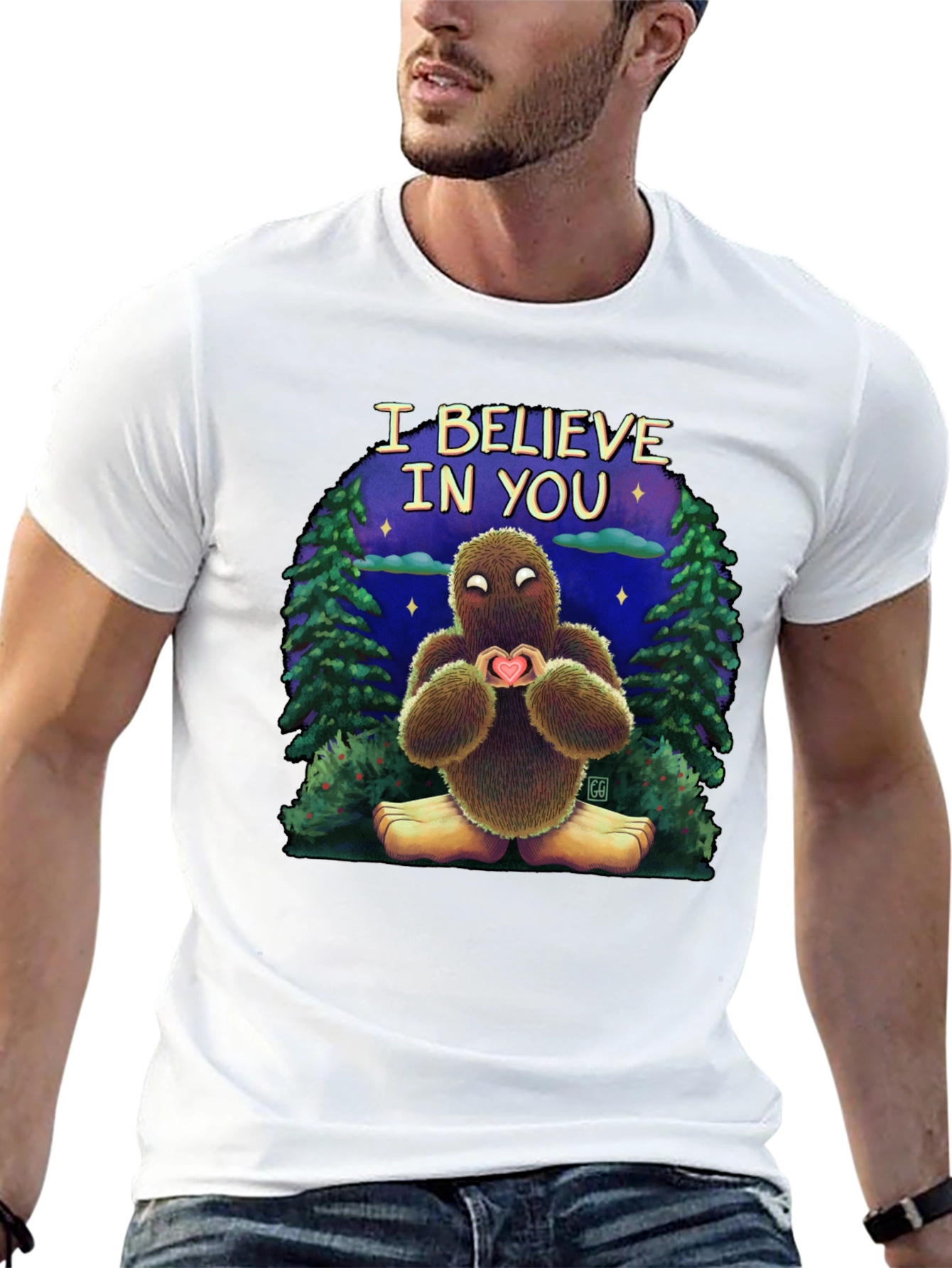 Believe In You Bigfoot T-Shirt