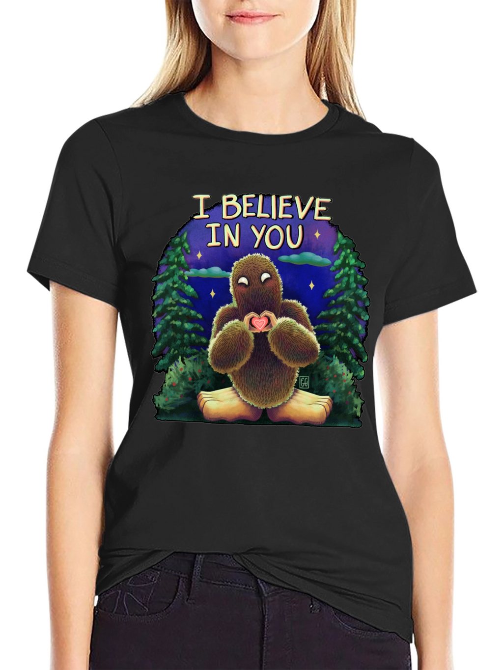 Believe In You Bigfoot T-Shirt