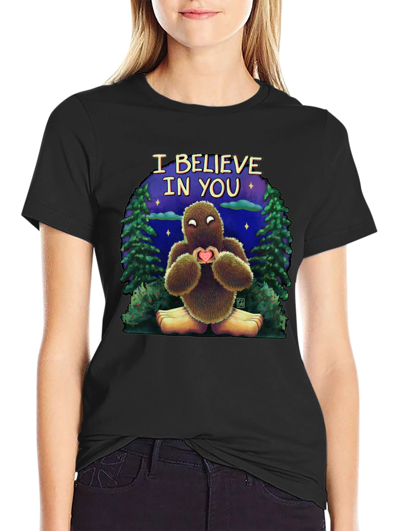 Believe In You Bigfoot T-Shirt