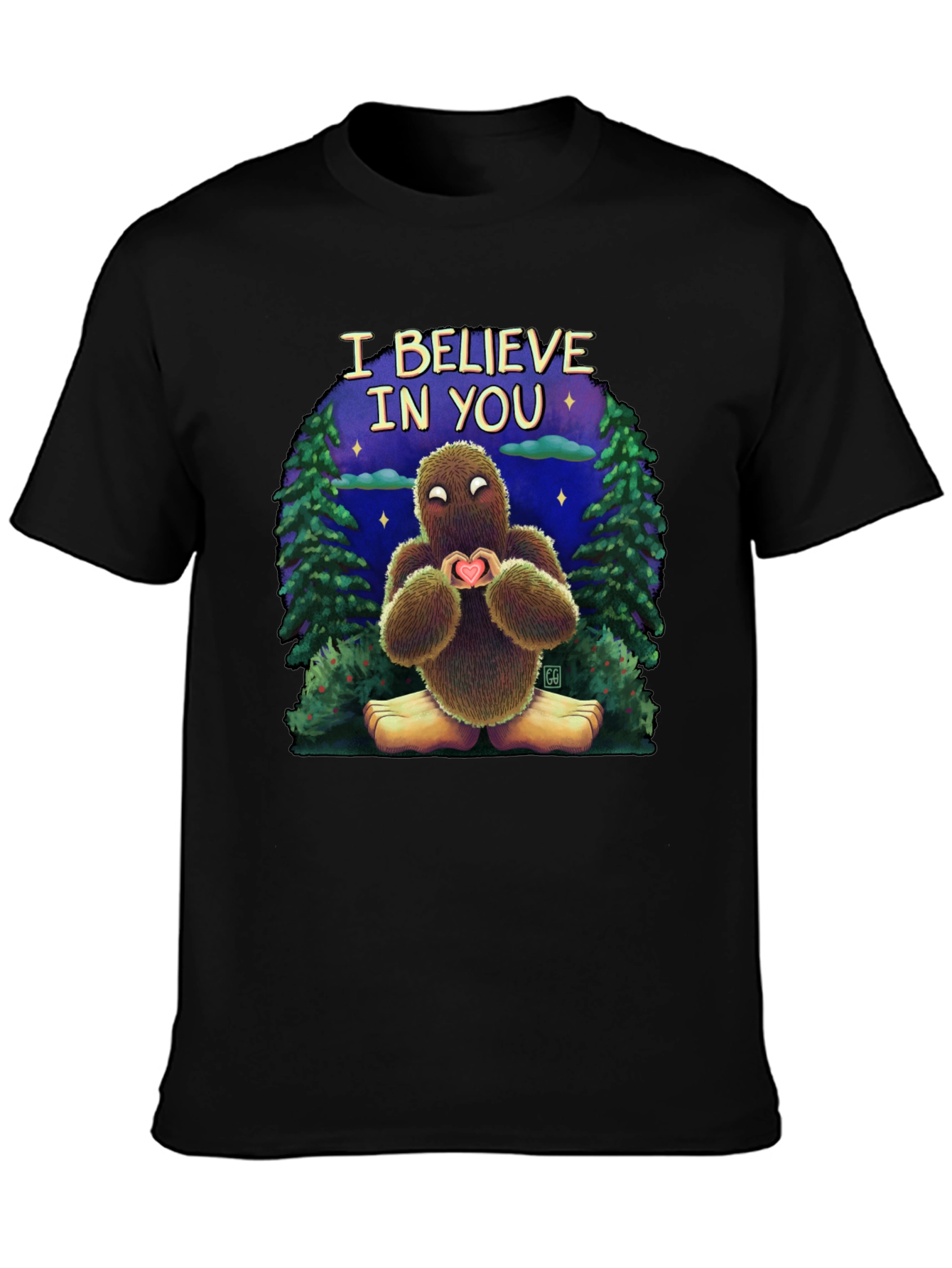 Believe In You Bigfoot T-Shirt