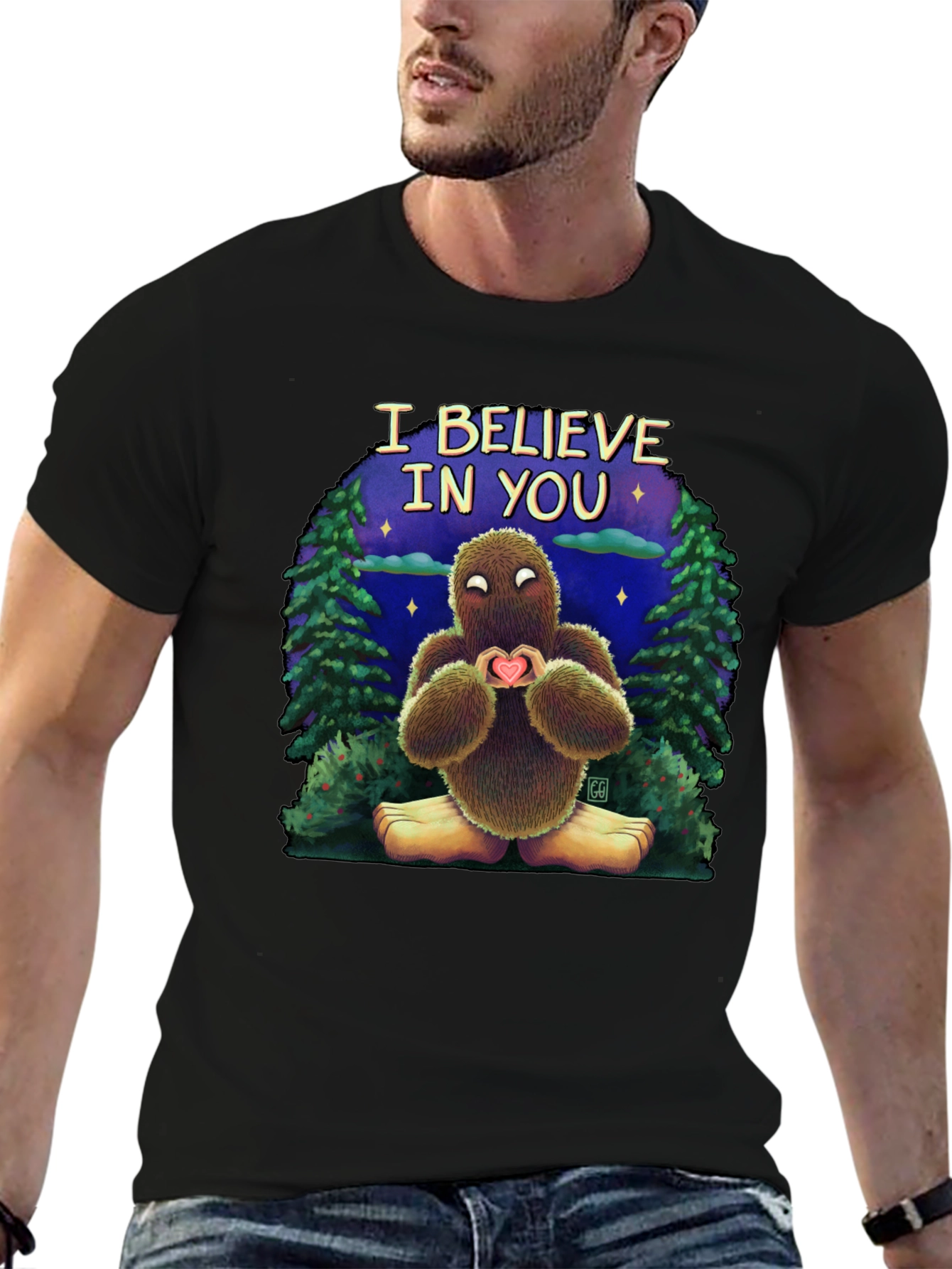 Believe In You Bigfoot T-Shirt