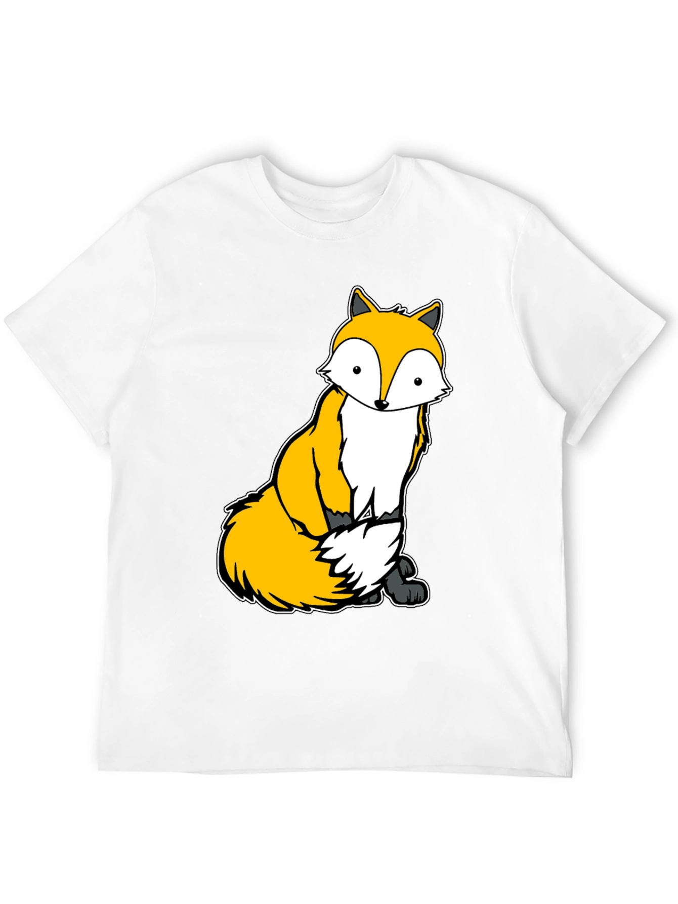 Cute Fox Graphic Tee - Unisex Soft Cotton T-Shirt