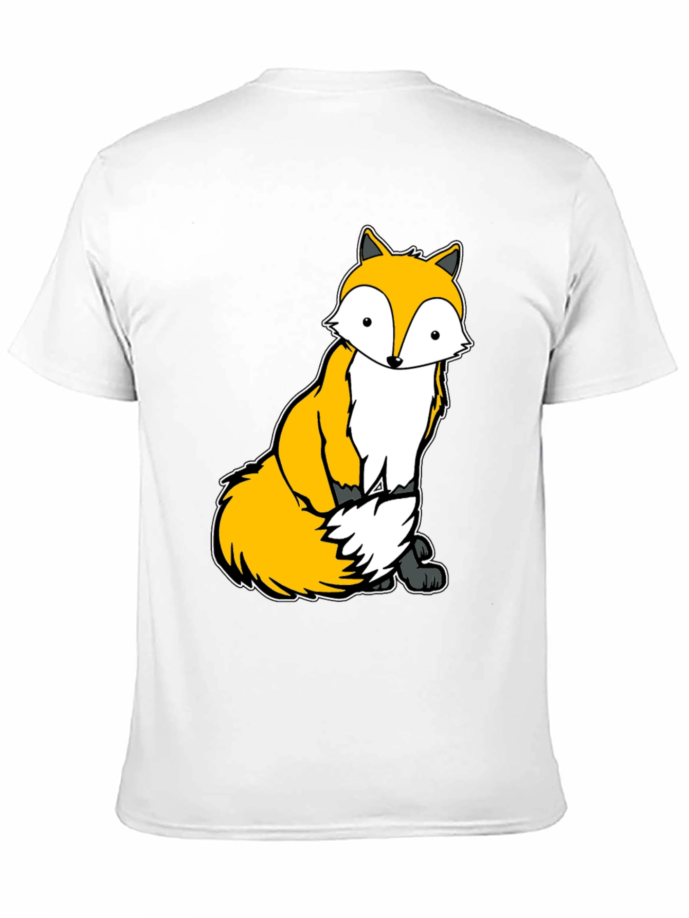 Cute Fox Graphic Tee - Unisex Soft Cotton T-Shirt