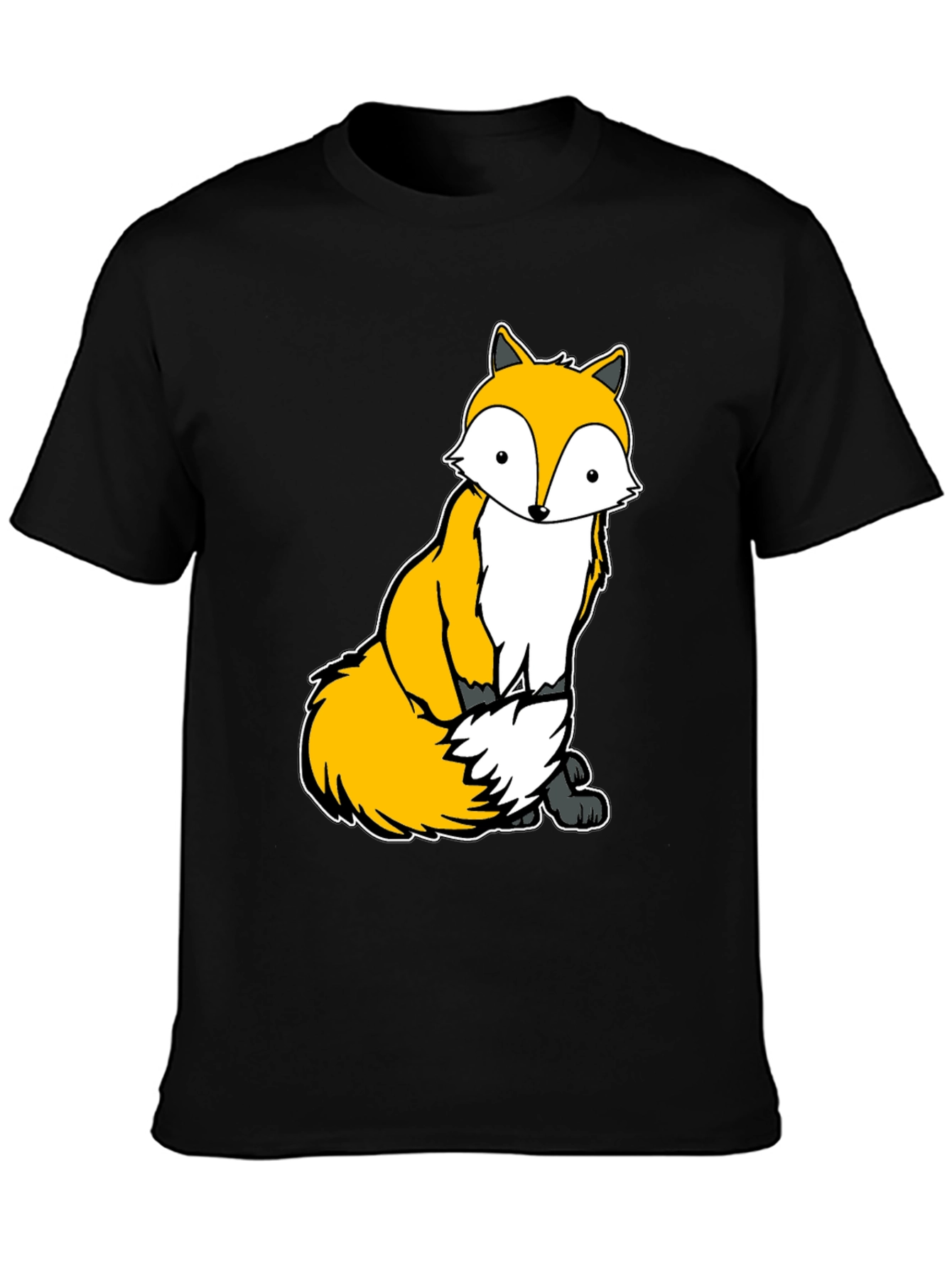 Cute Fox Graphic Tee - Unisex Soft Cotton T-Shirt