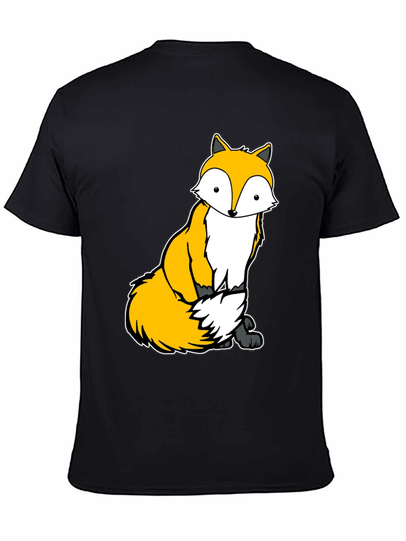 Cute Fox Graphic Tee - Unisex Soft Cotton T-Shirt