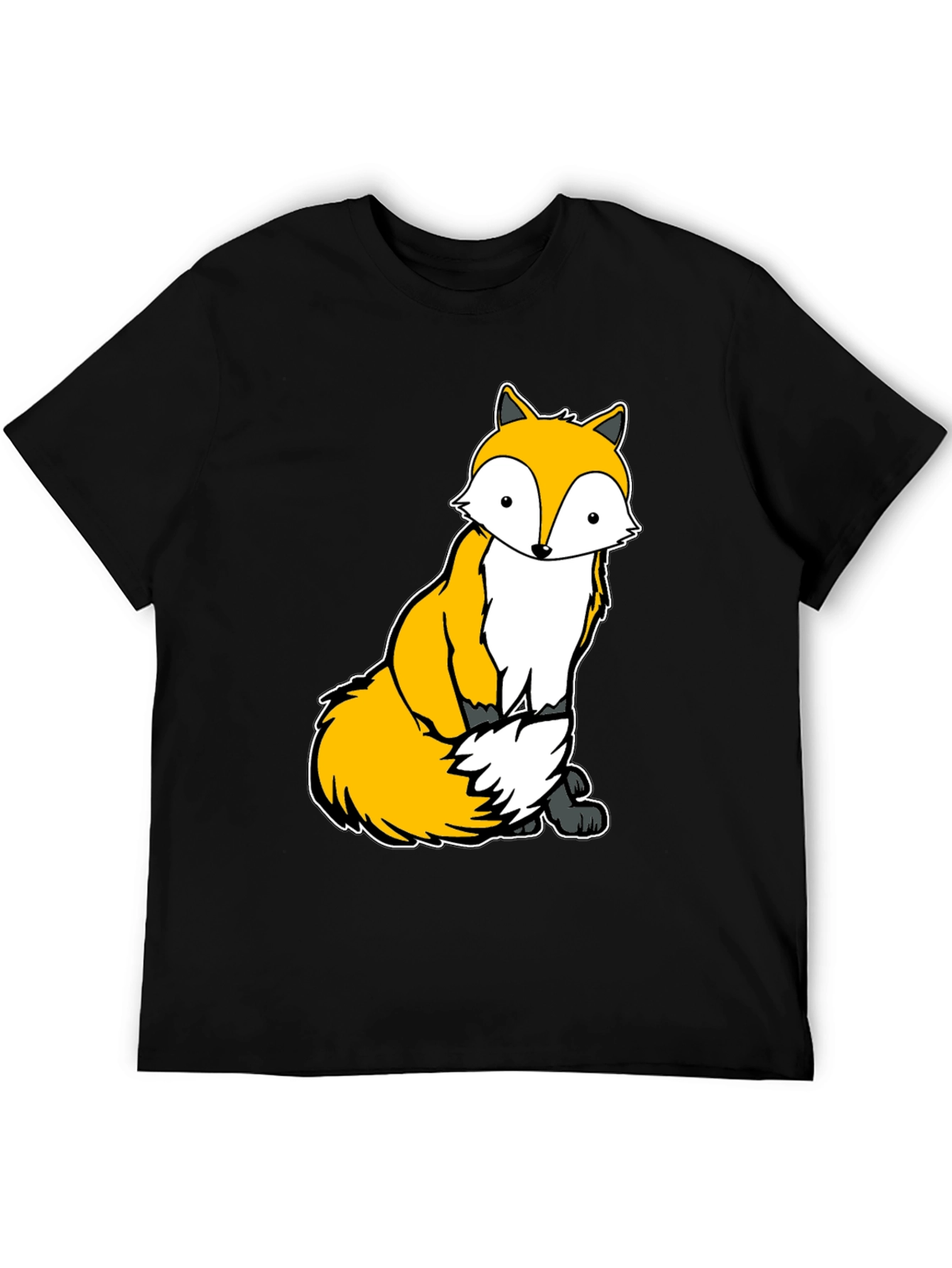 Cute Fox Graphic Tee - Unisex Soft Cotton T-Shirt