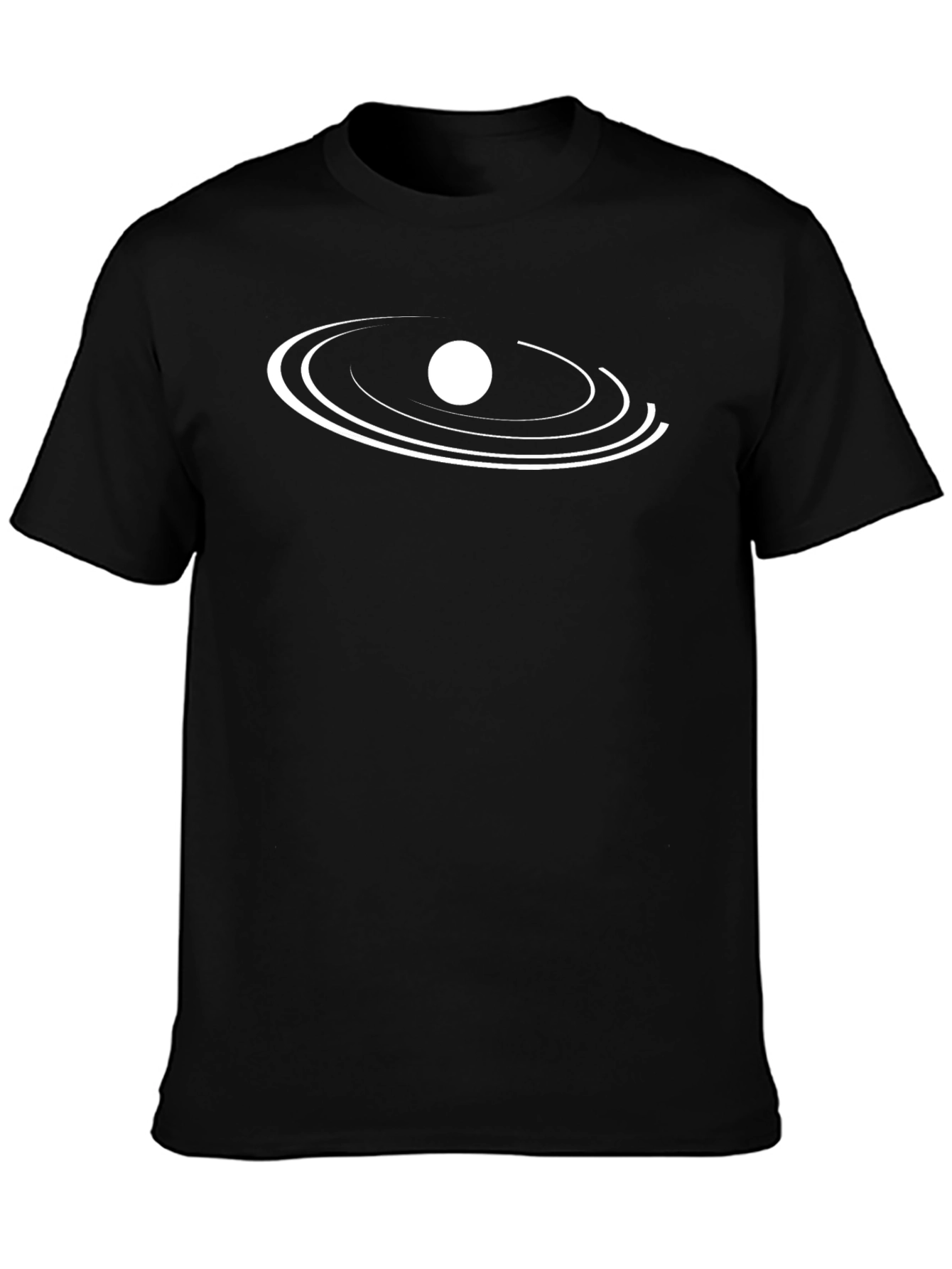Orbit Graphic Tee - Black Cotton Blend