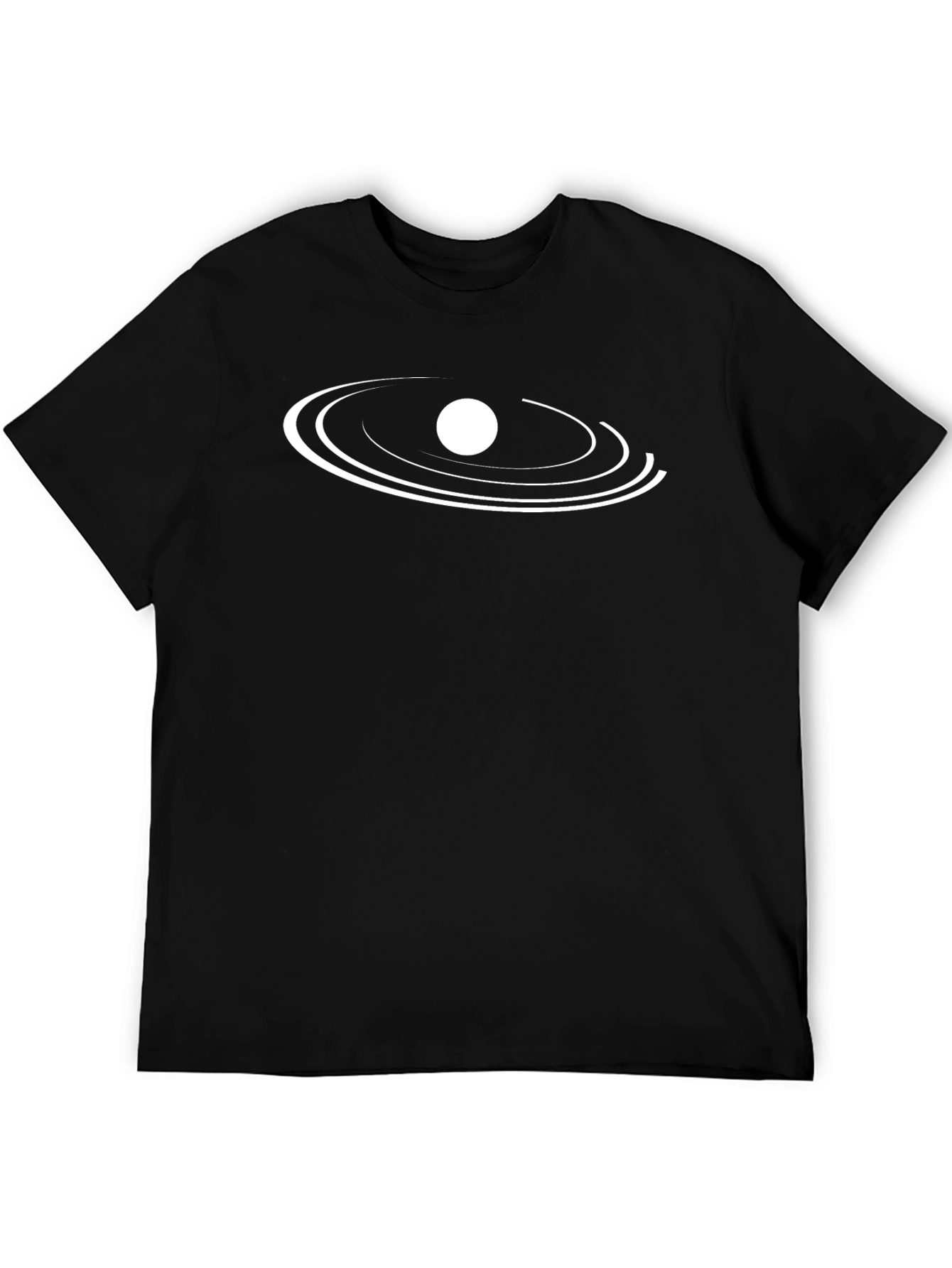 Orbit Graphic Tee - Black Cotton Blend