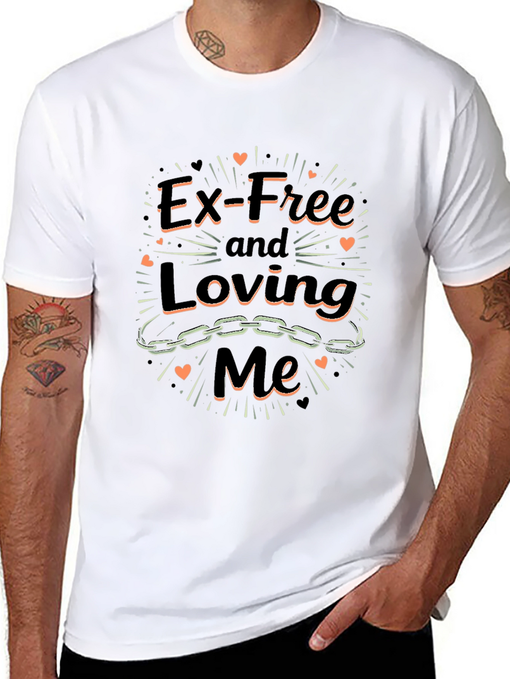 Ex-Free and Loving Me Graphic Tee