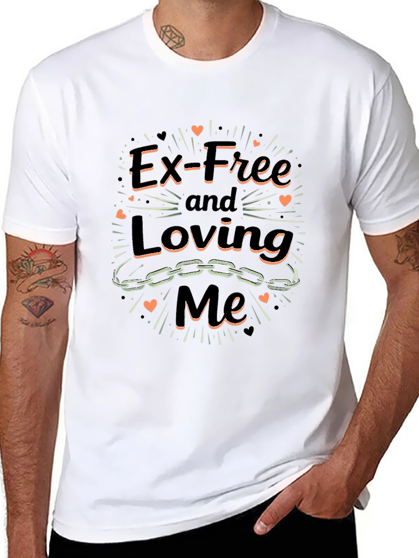 Ex-Free and Loving Me Graphic Tee