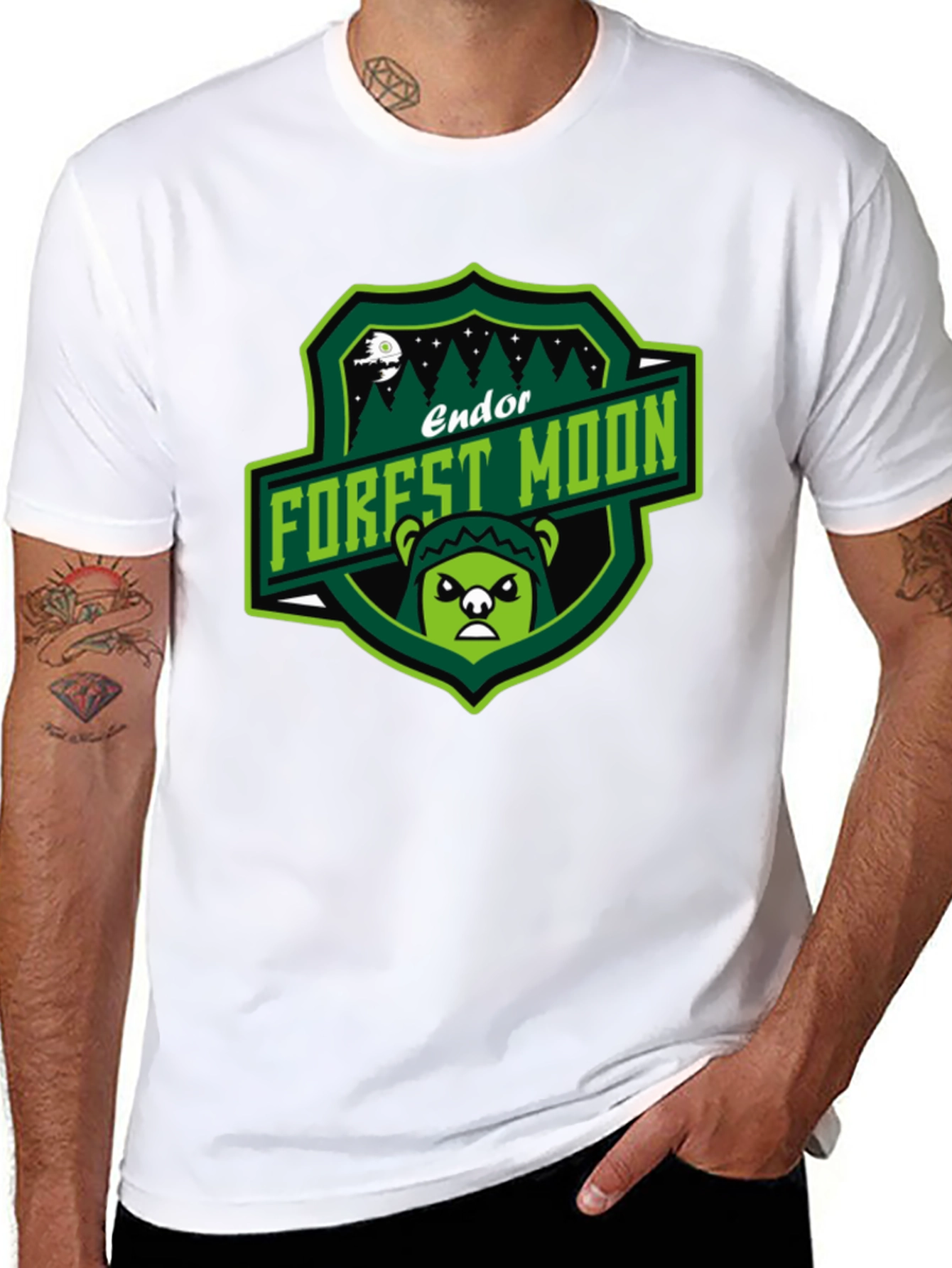Endor Forest Moon Ewok Graphic T-Shirt