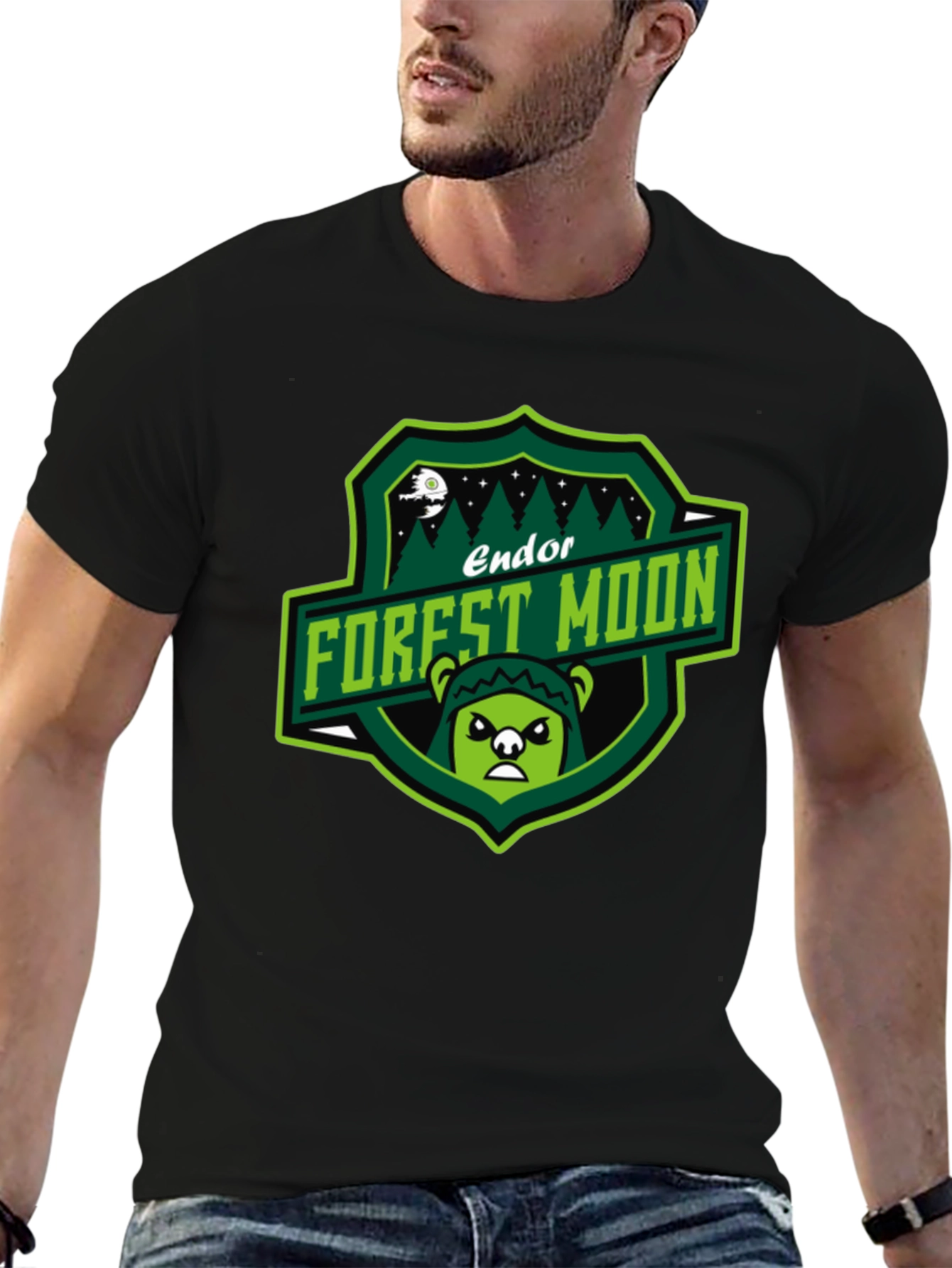 Endor Forest Moon Ewok Graphic T-Shirt