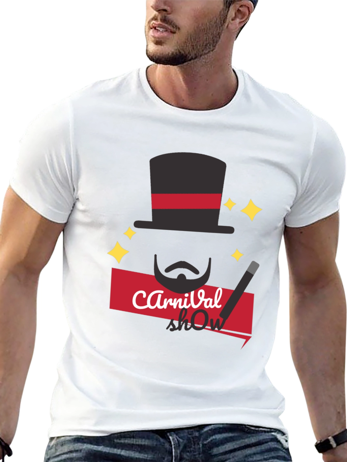 Carnival Show Magician T-Shirt
