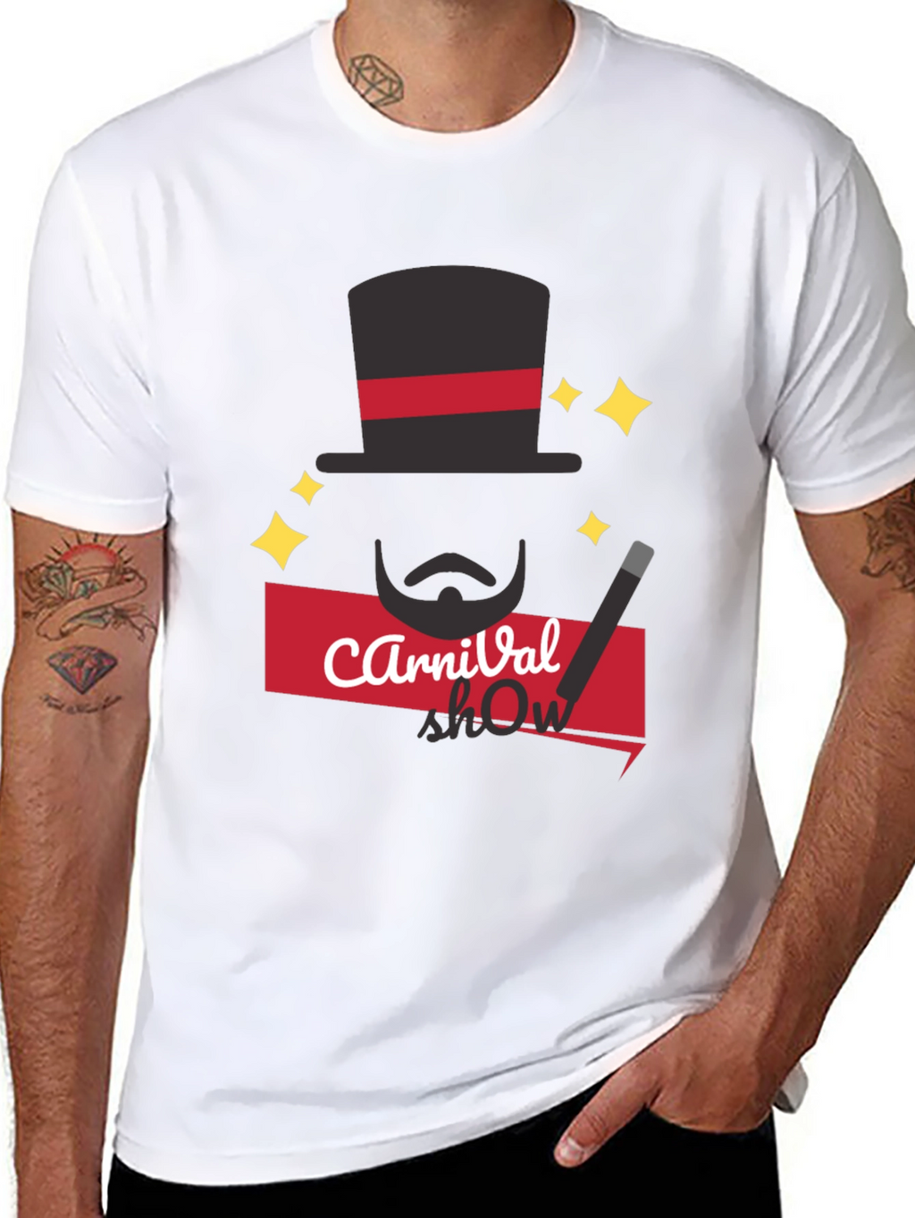 Carnival Show Magician T-Shirt