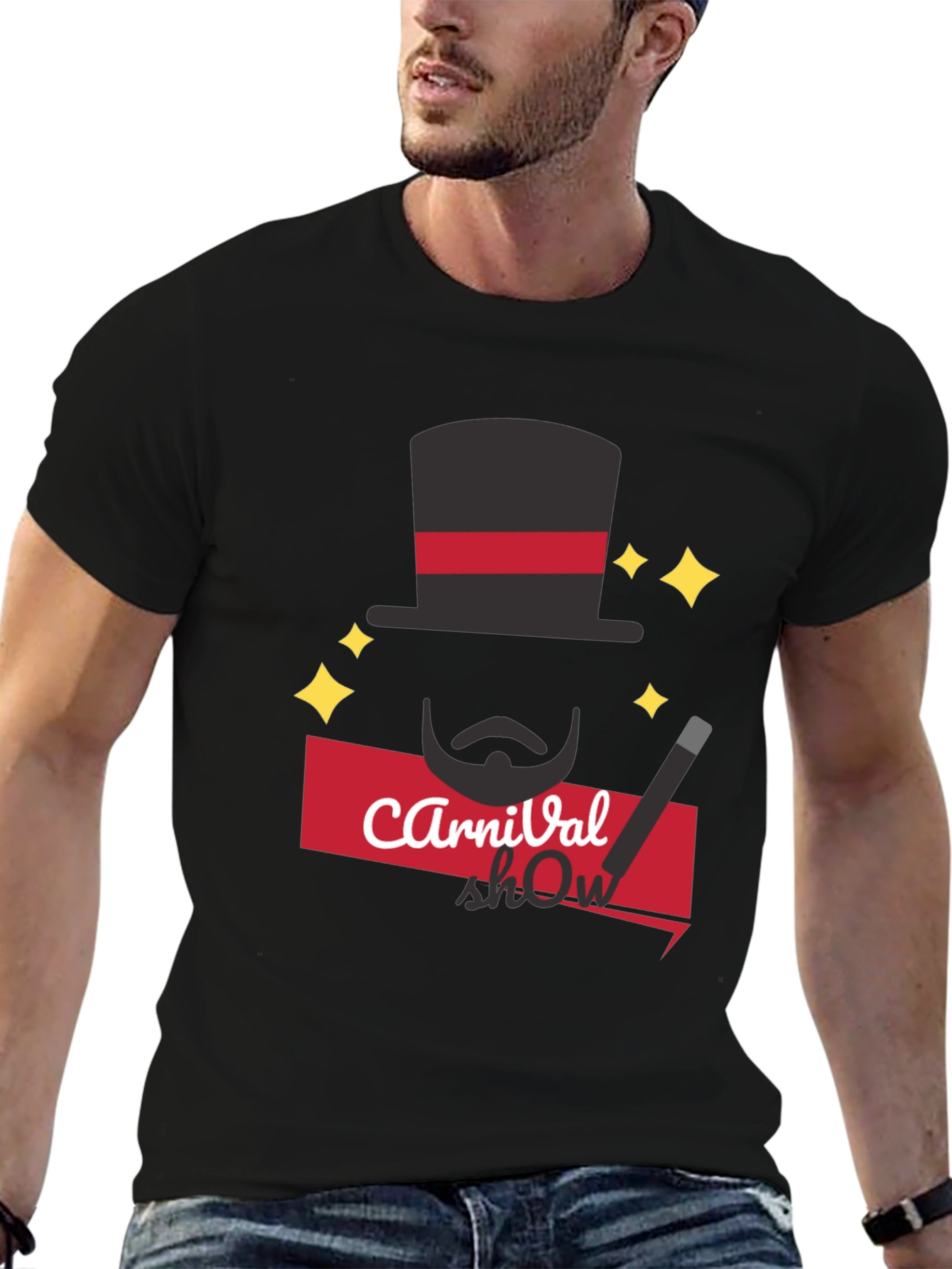 Carnival Show Magician T-Shirt