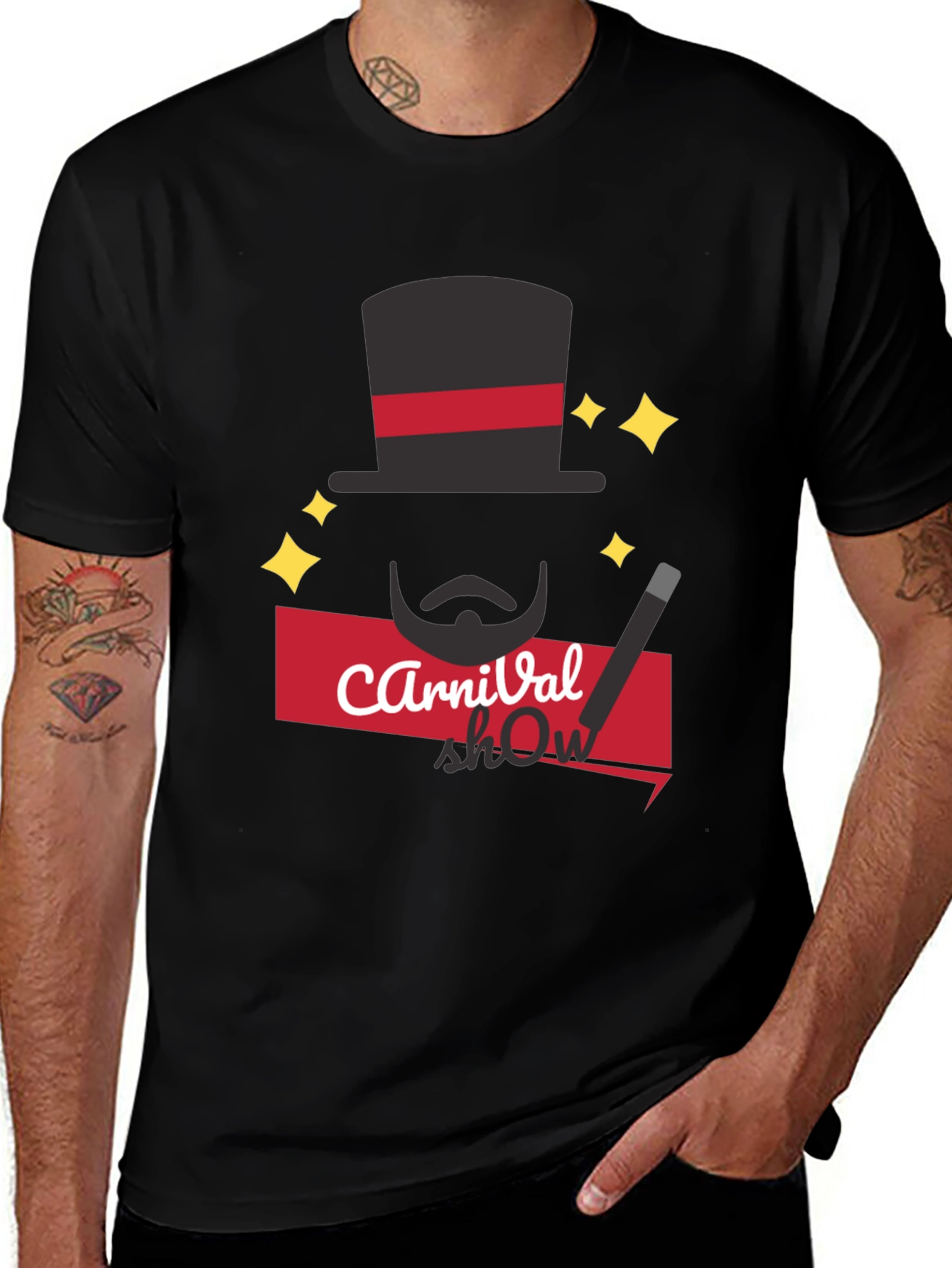 Carnival Show Magician T-Shirt