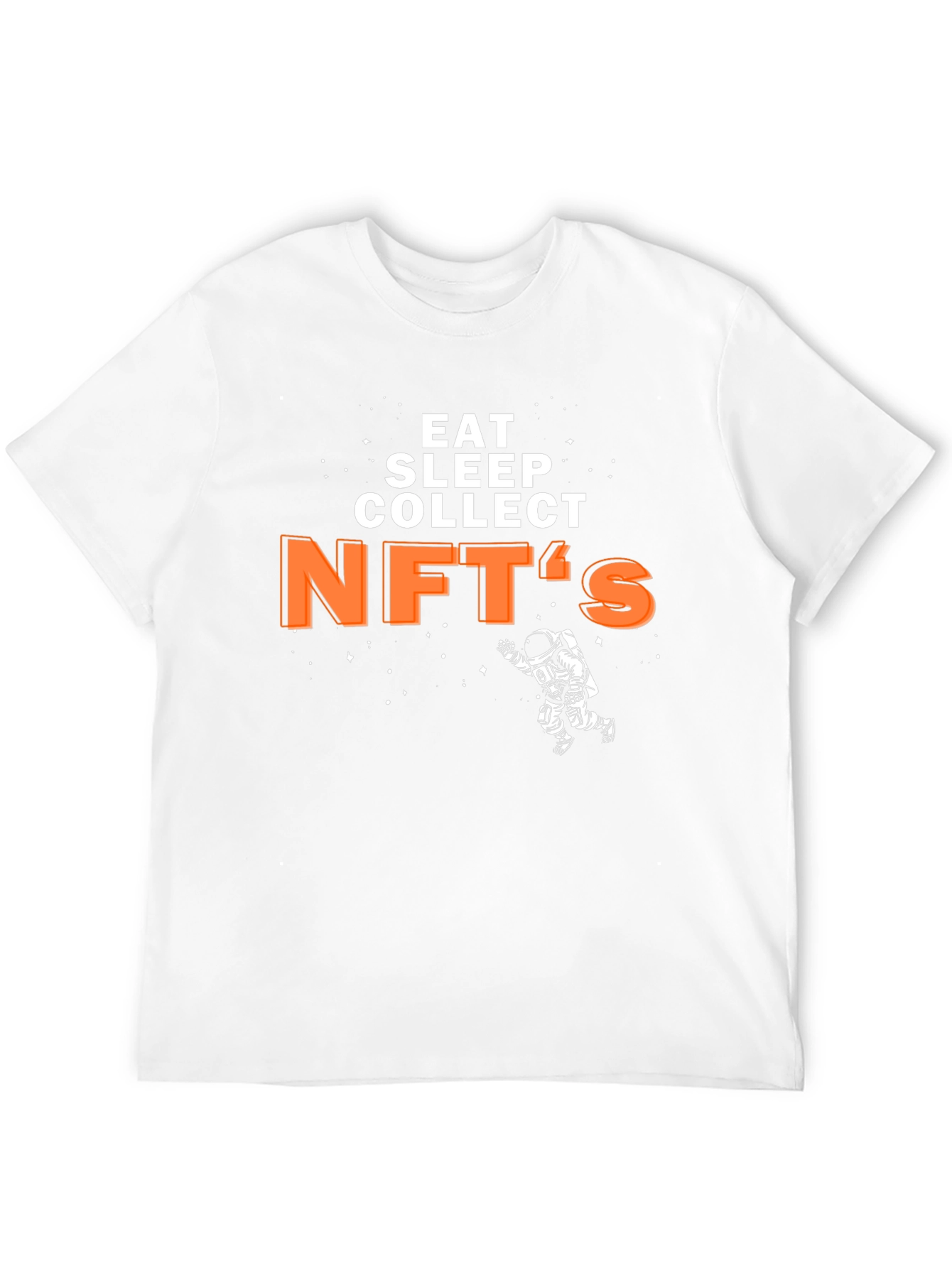 Eat Sleep Collect NFTs Graphic T-Shirt