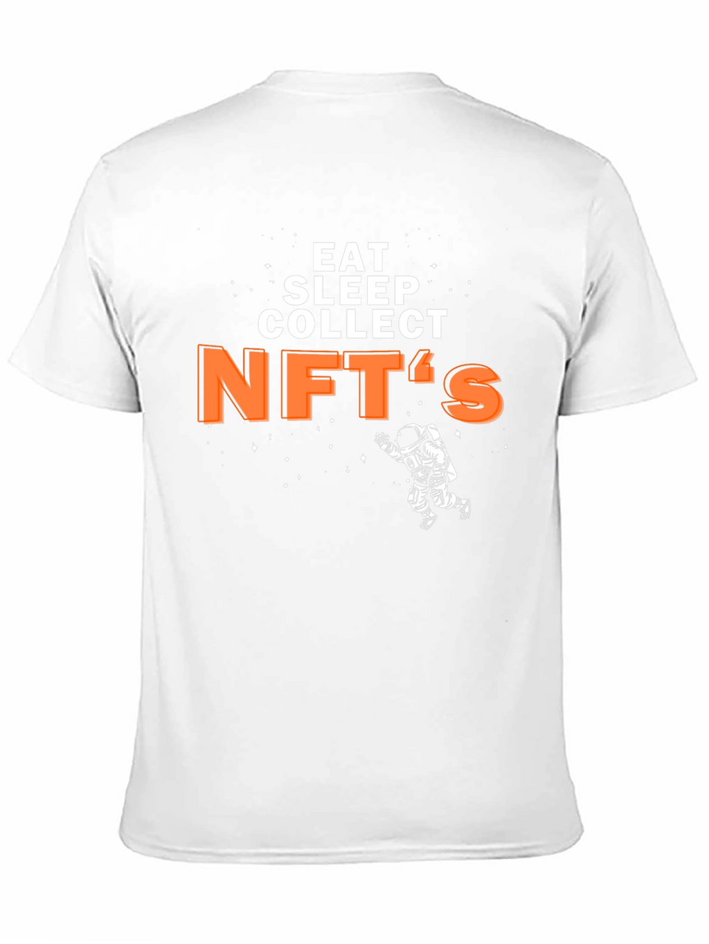 Eat Sleep Collect NFTs Graphic T-Shirt