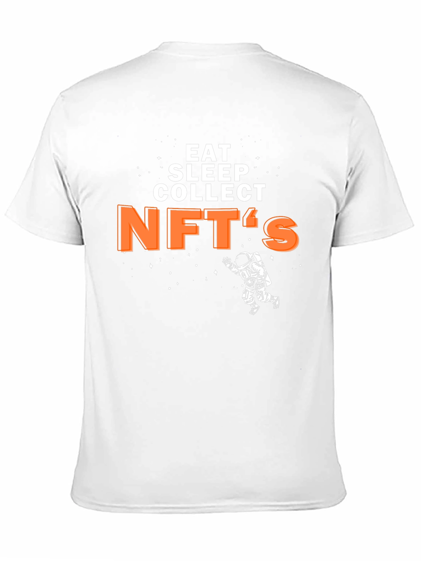 Eat Sleep Collect NFTs Graphic T-Shirt